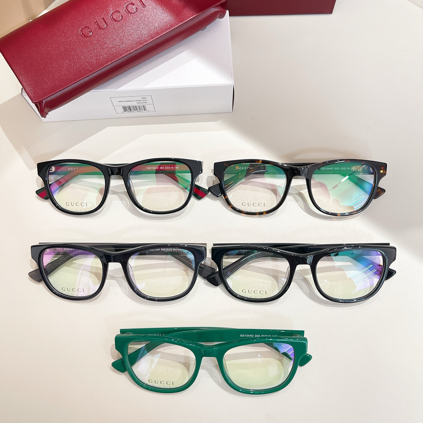 GUCC*🐝🐝🐝MODEL：GG1344O🐝🐝🐝SIZE：53口19-145🐝🐝🐝