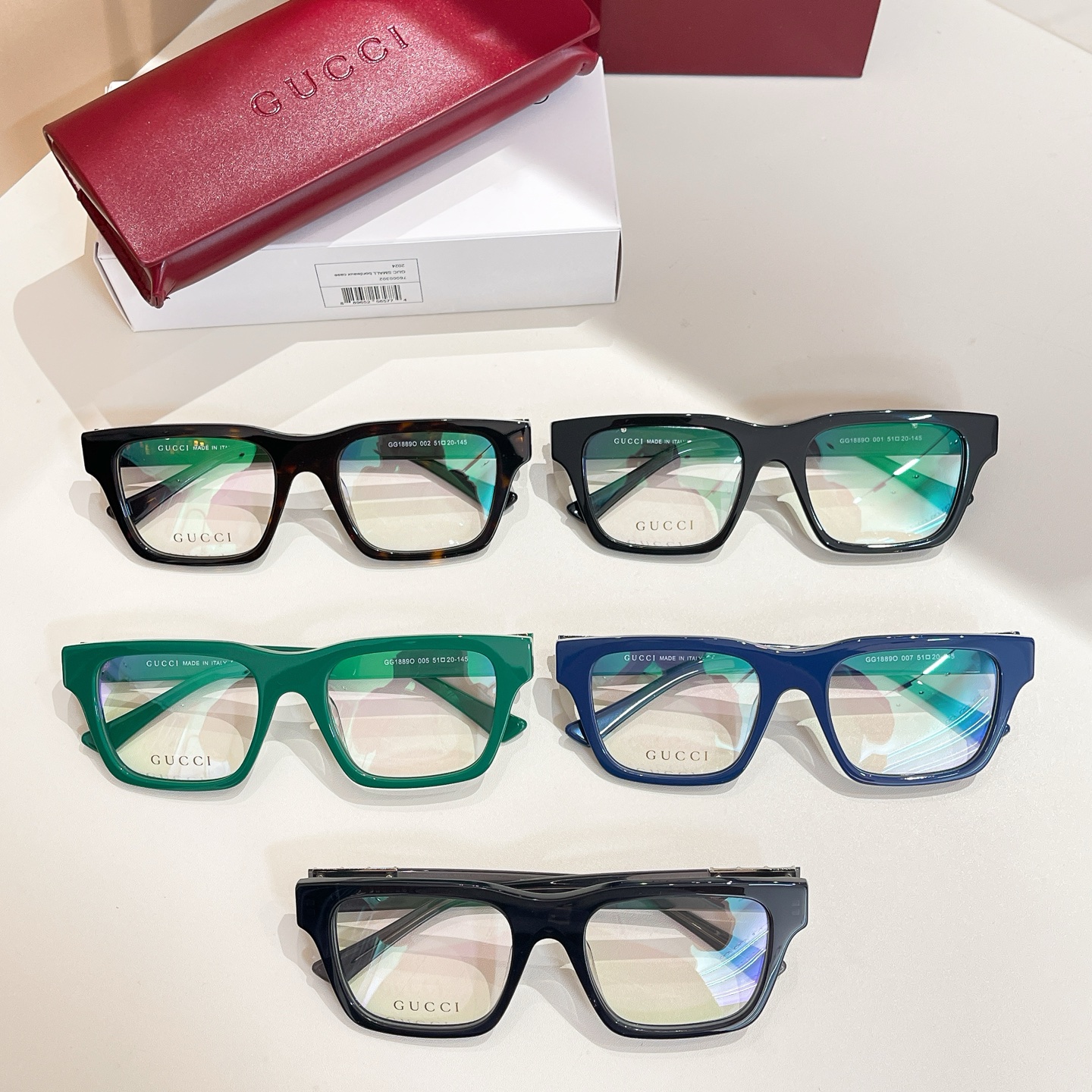 GUCC*🐝🐝🐝MODEL：GG1889O🐝🐝🐝SIZE：51口20-145🐝🐝🐝