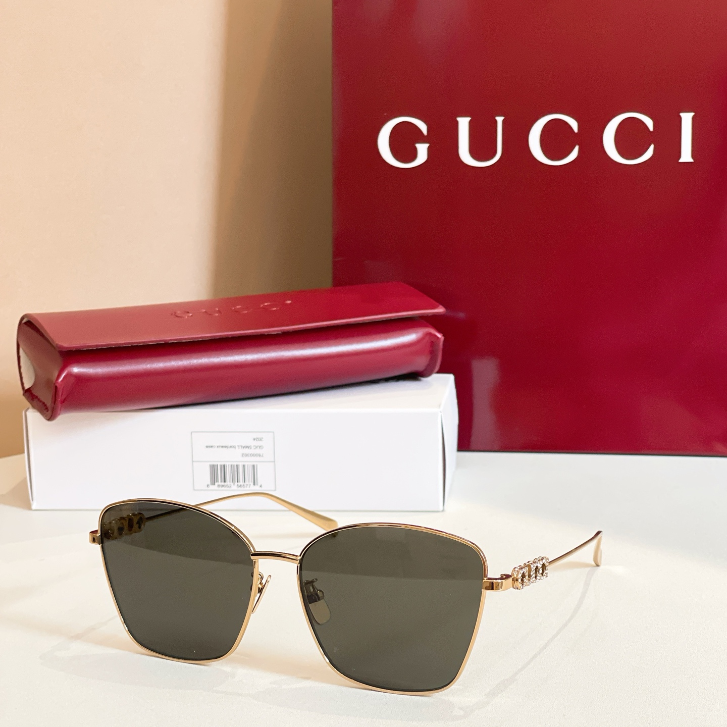 GUCC*🐝🐝🐝MODEL：GG1807O🐝🐝🐝SIZE：54口18-145🐝🐝🐝