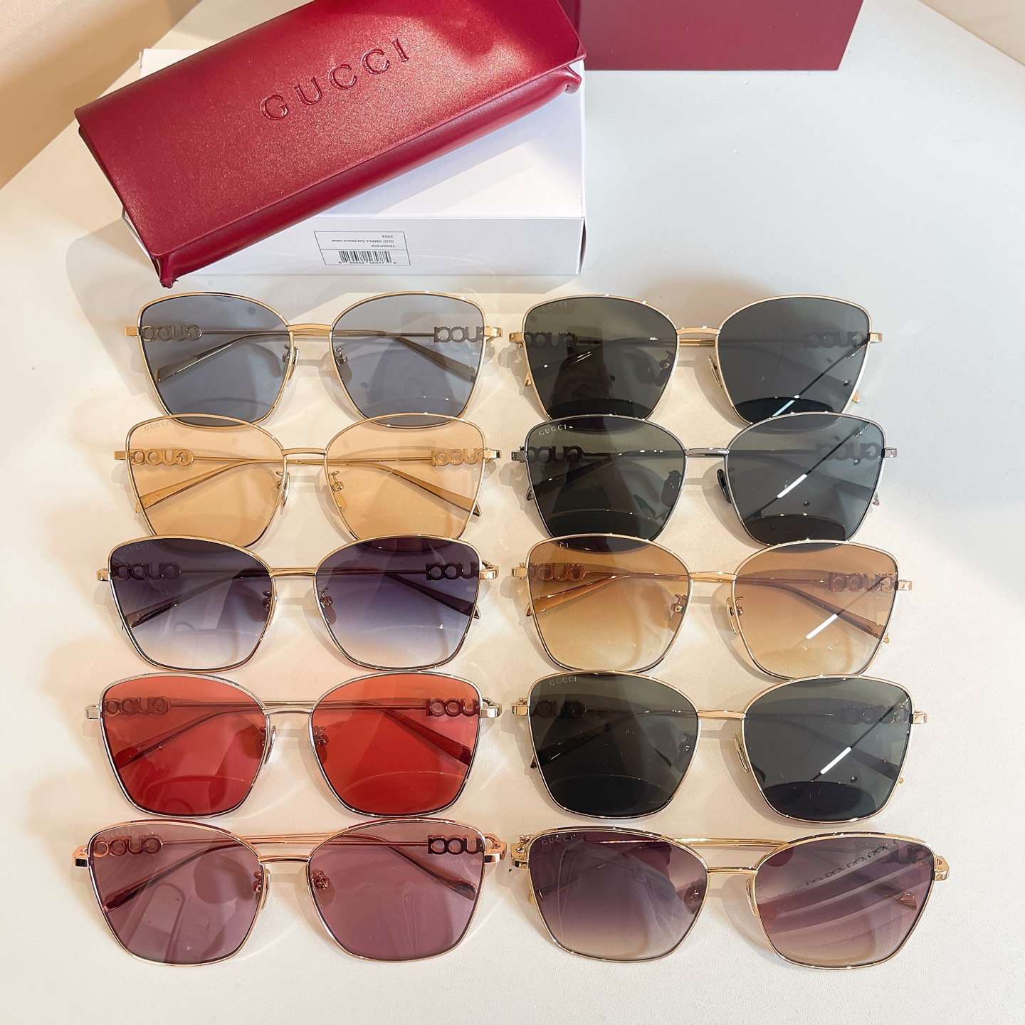 GUCC*🐝🐝🐝MODEL：GG1807O🐝🐝🐝SIZE：54口18-145🐝🐝🐝