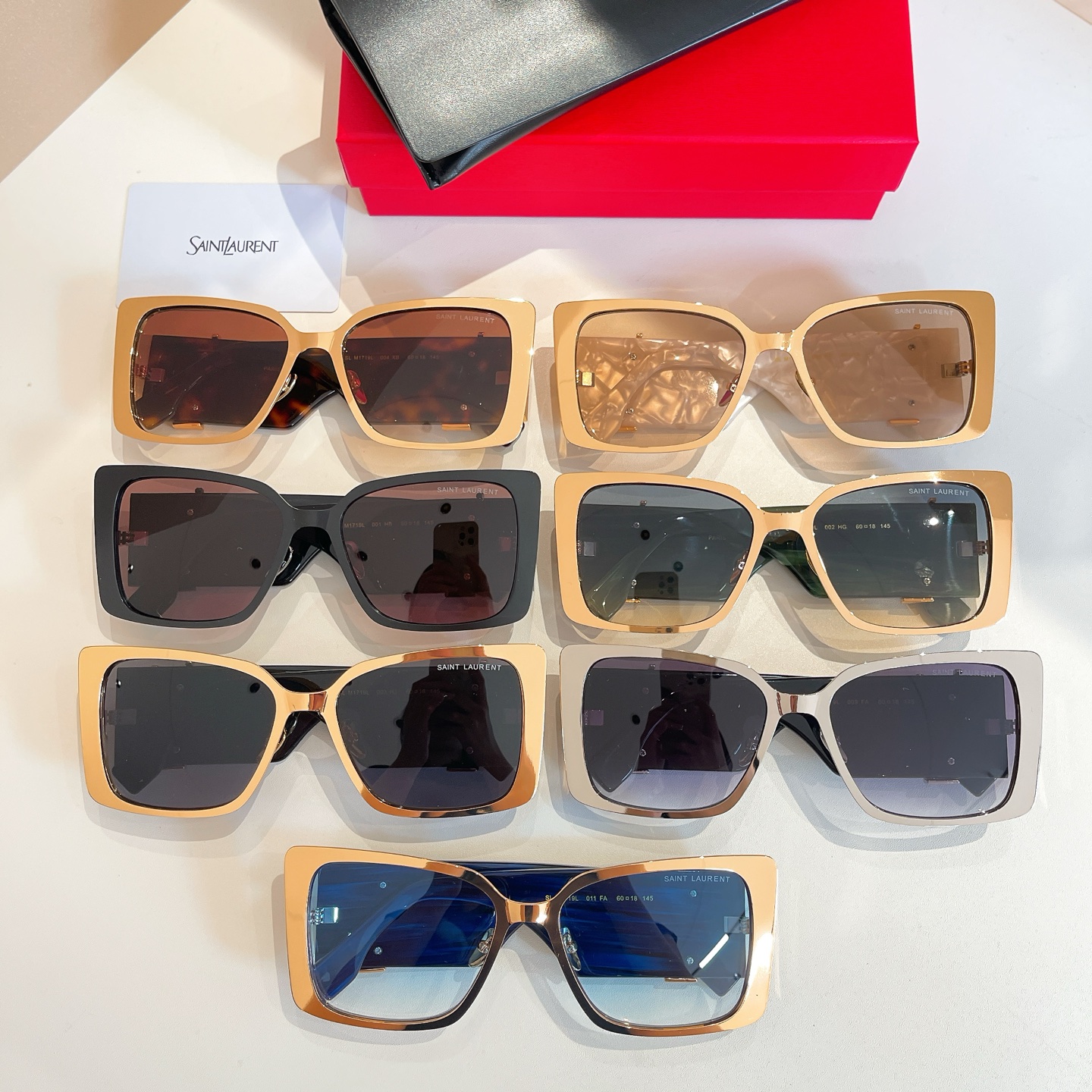 SAINT LAUREN*💫💫💫MODEL：SL M1719L💫💫💫SIZE：60口18-145💫💫💫