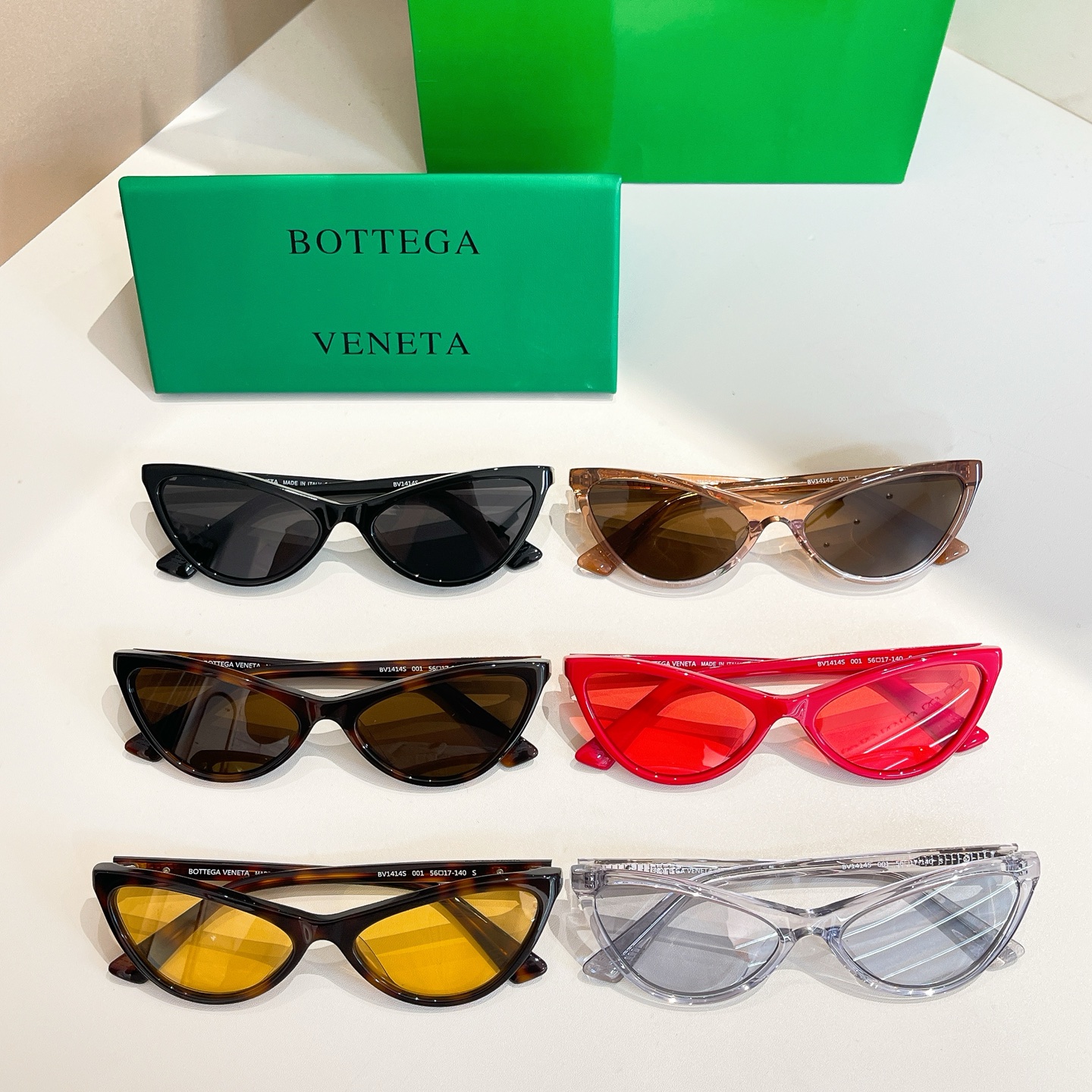 BOTTEGA VENET*🌟🌟🌟MODEL：BV1414S 🌟🌟🌟SIZE：56口17-140🌟🌟🌟