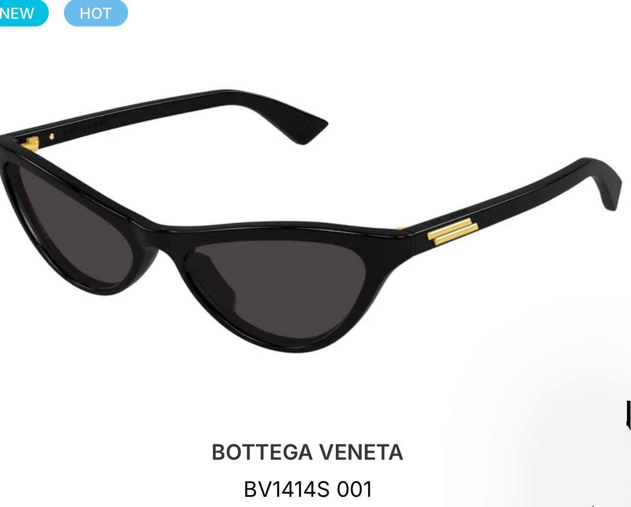 BOTTEGA VENET*MODEL：BV1414S SIZE：56口17-140