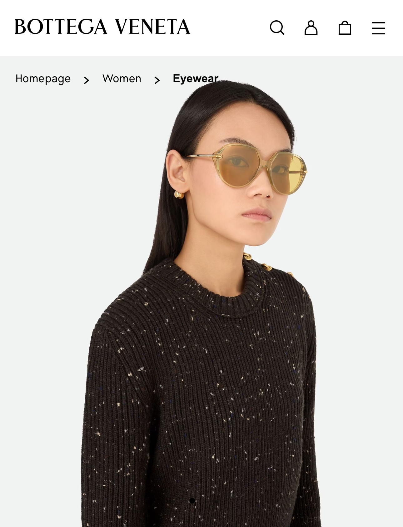 BOTTEGA VENET*🌟🌟🌟MODEL：BV1436S 🌟🌟🌟SIZE：63口18-180🌟🌟🌟