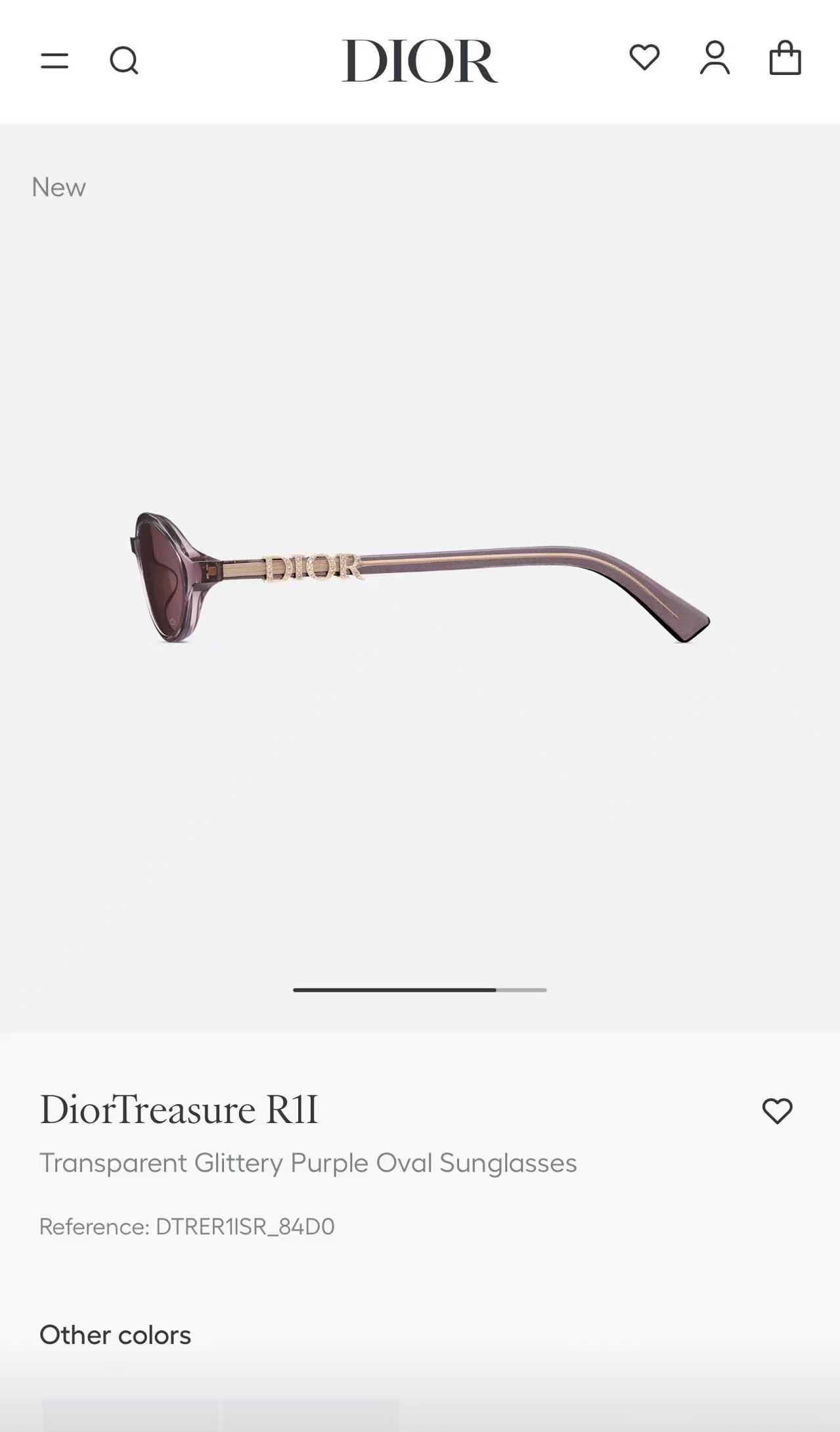 DIO*✨✨✨MODEL: DiorTreasure R1F ✨✨✨SIZE：57口17-145✨✨