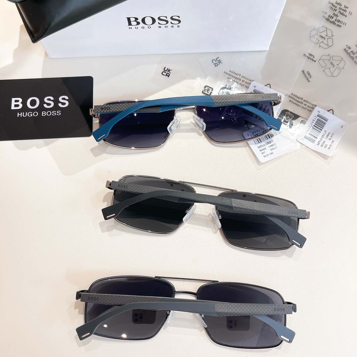 BOSS✨✨✨MODEL: 1580/S ✨✨✨SIZE: 59口16-145✨✨✨原装货品～