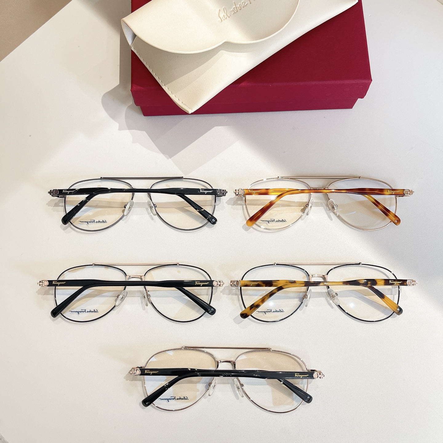 Salvatore ferragam* 菲*拉格慕 💚💚MODEL：SF2184 💚💚💚SIZE：56口