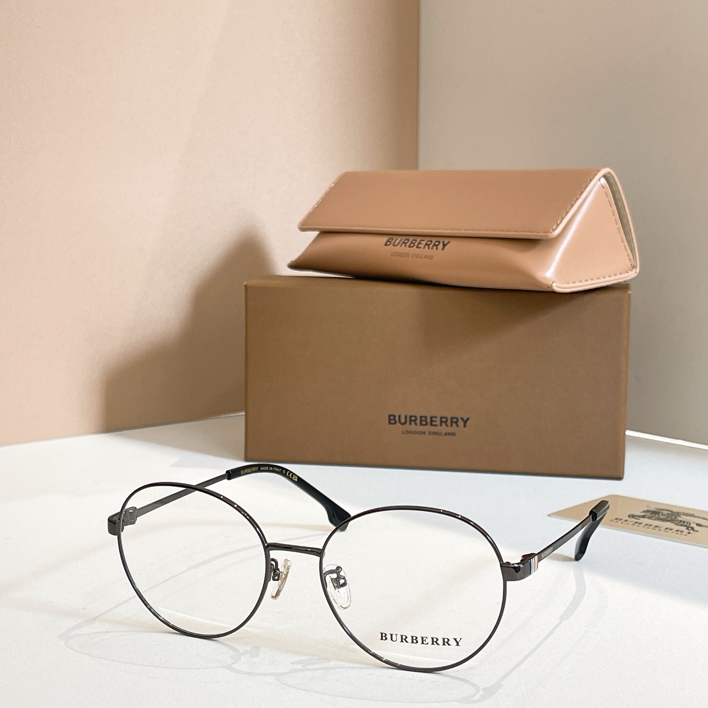 BURBERR*🍁🍁🍁MODEL：BE 1384TD🍁🍁🍁SIZE：56口18-145🍁🍁🍁