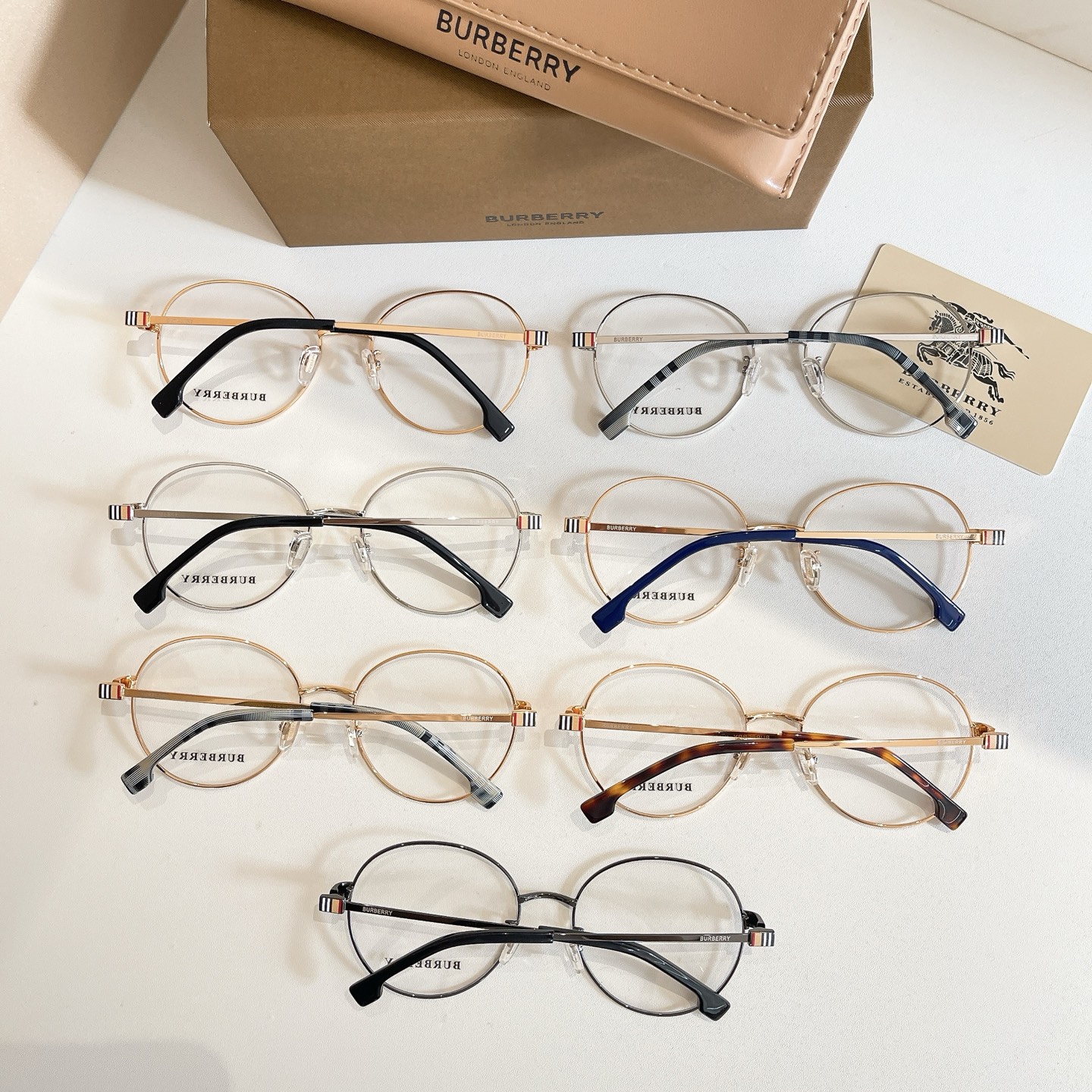 BURBERR*🍁🍁🍁MODEL：BE 1384TD🍁🍁🍁SIZE：56口18-145🍁🍁🍁