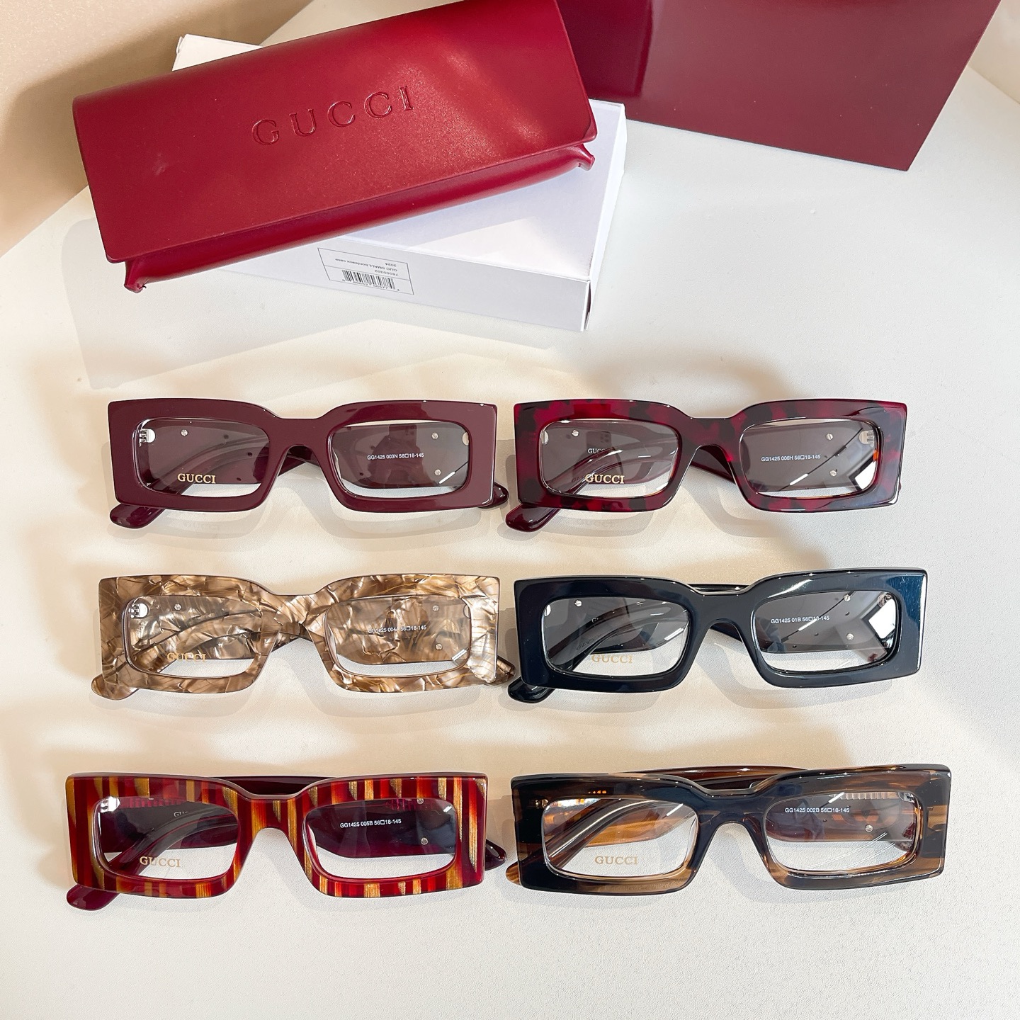 GUCC*✨✨MODEL：GG1425✨✨✨ SIZE：56口18-145✨✨ ✨