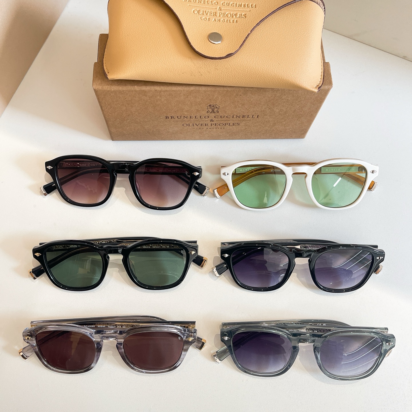 BRUNELLO CUCINELLI&OLIVER PEOPLES🌿🌿🌿MODEL：BC4006S🌿🌿🌿