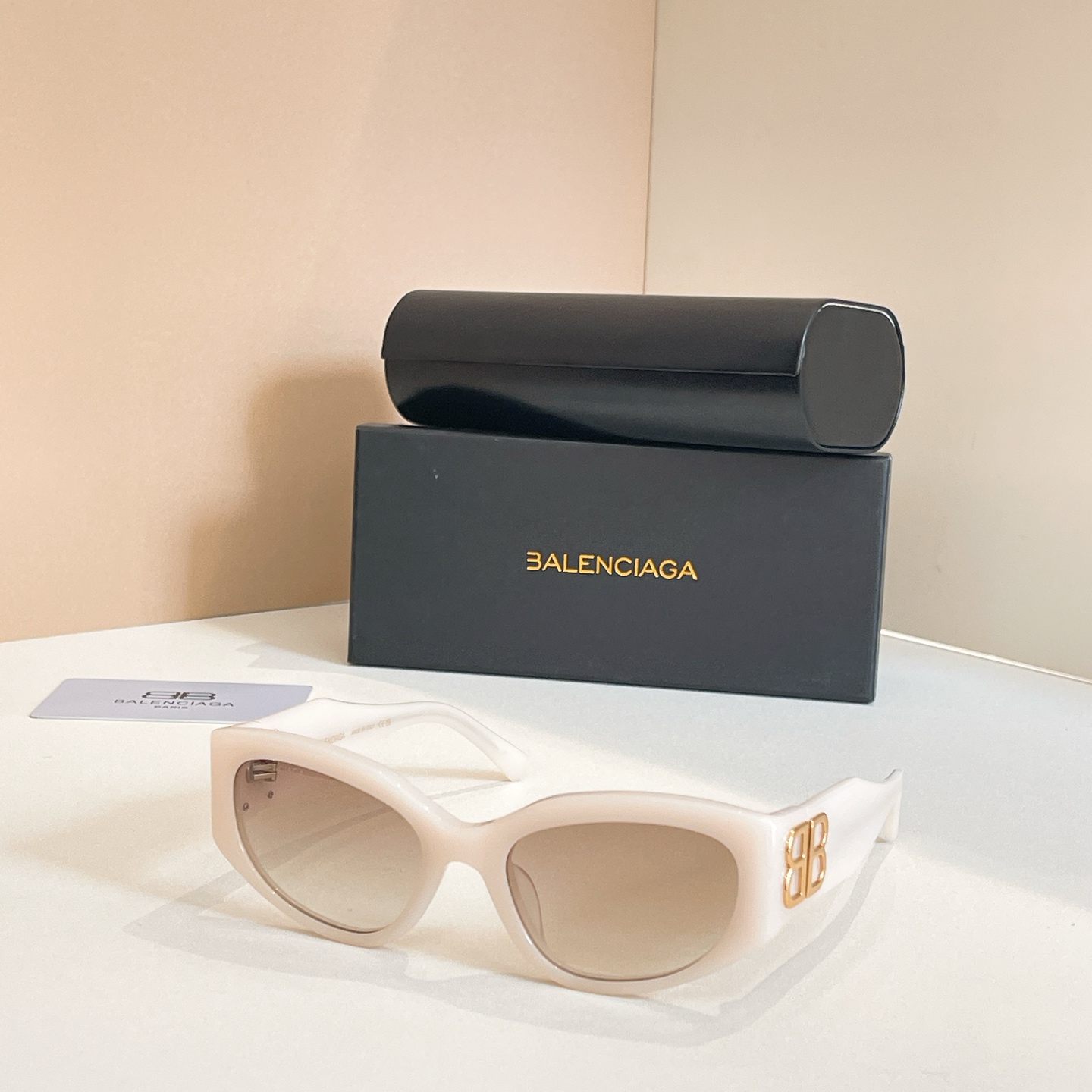 Balenciaga Sunglasses Acetate Cat Eye