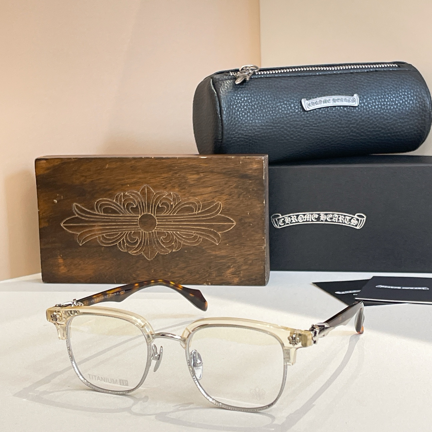 CHROME HEART*⚜️⚜️⚜️MODEL:CH8341⚜️⚜️⚜️SIZE: 51口23-156