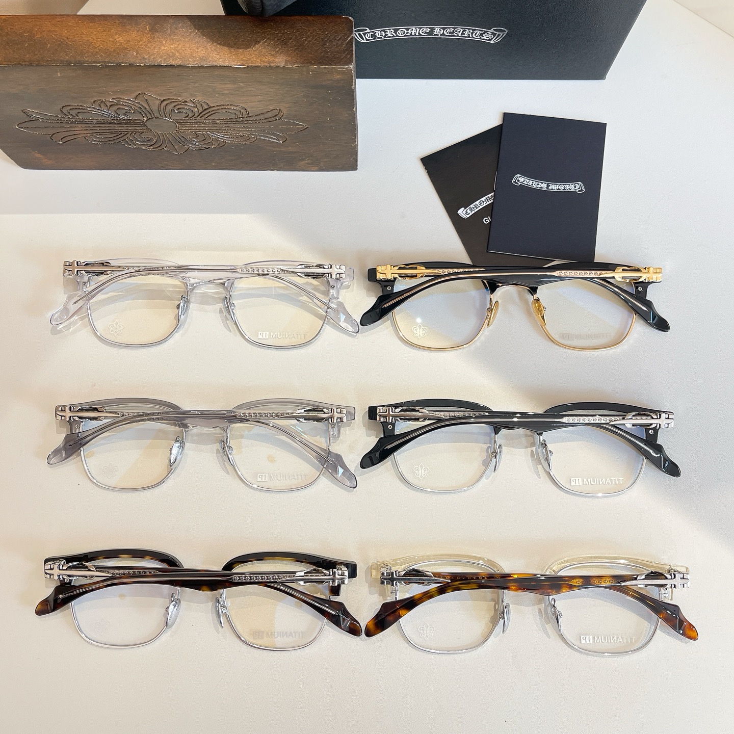 CHROME HEART*⚜️⚜️⚜️MODEL:CH8341⚜️⚜️⚜️SIZE: 51口23-156