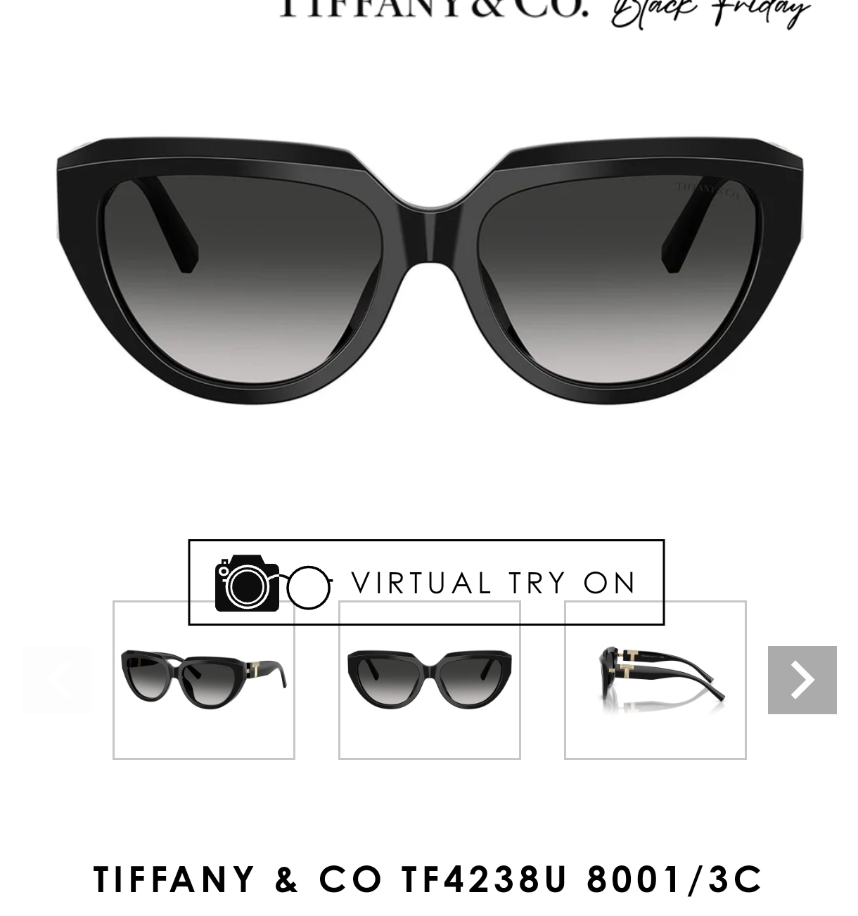 TIFFANY&Co.✨✨✨MODEL：TF4238U✨✨✨ SIZE：57口18-143✨✨✨