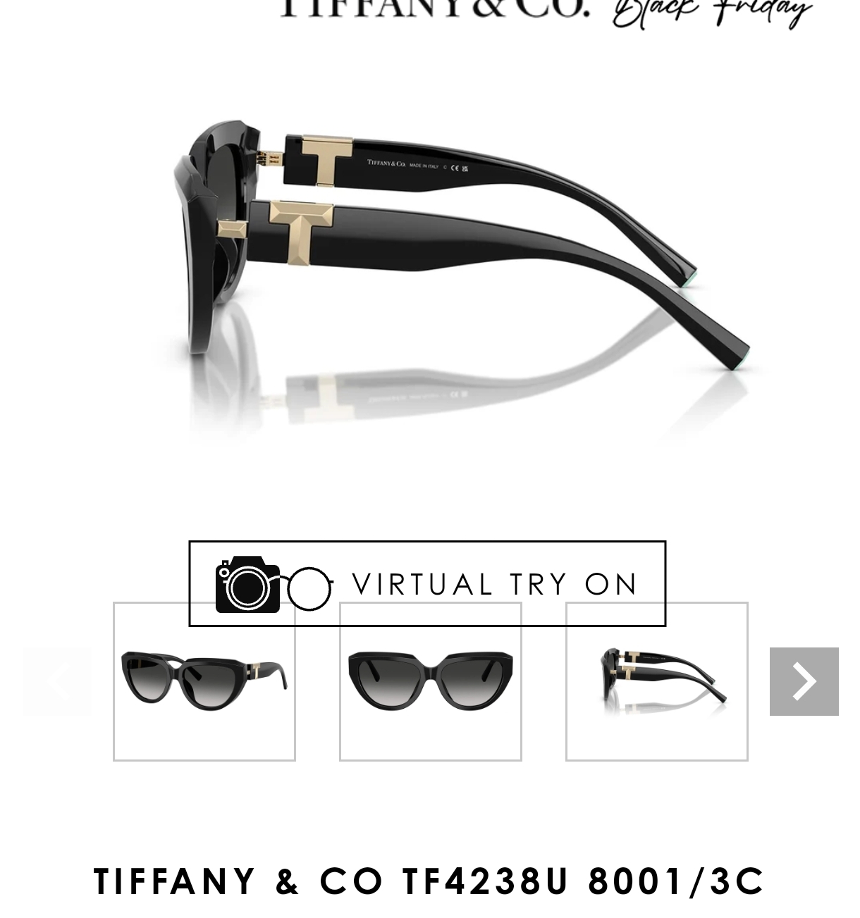 TIFFANY&Co.✨✨✨MODEL：TF4238U✨✨✨ SIZE：57口18-143✨✨✨