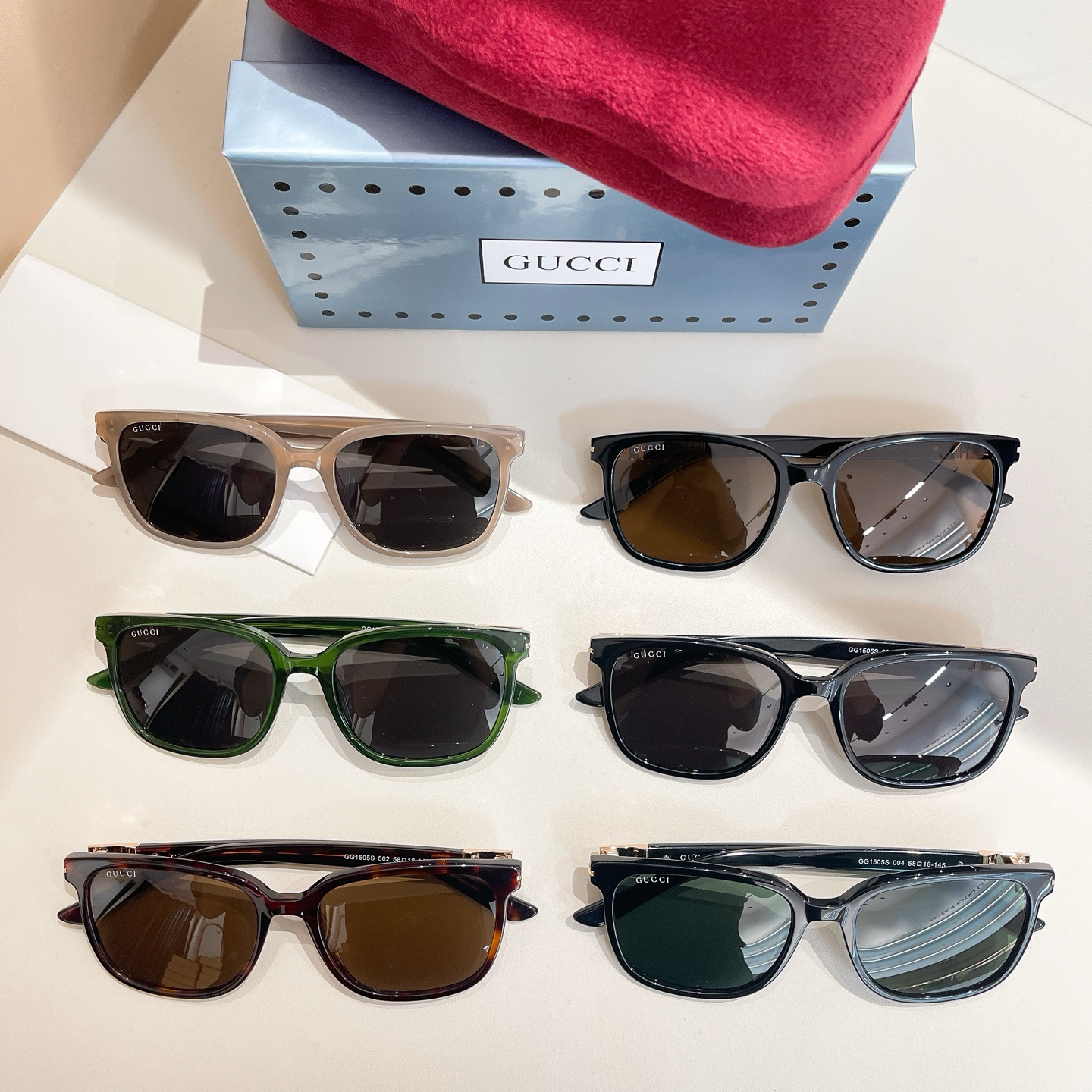 GUCC*✨✨MODEL：GG 1505S✨✨✨ SIZE：58口18-145✨✨ ✨
