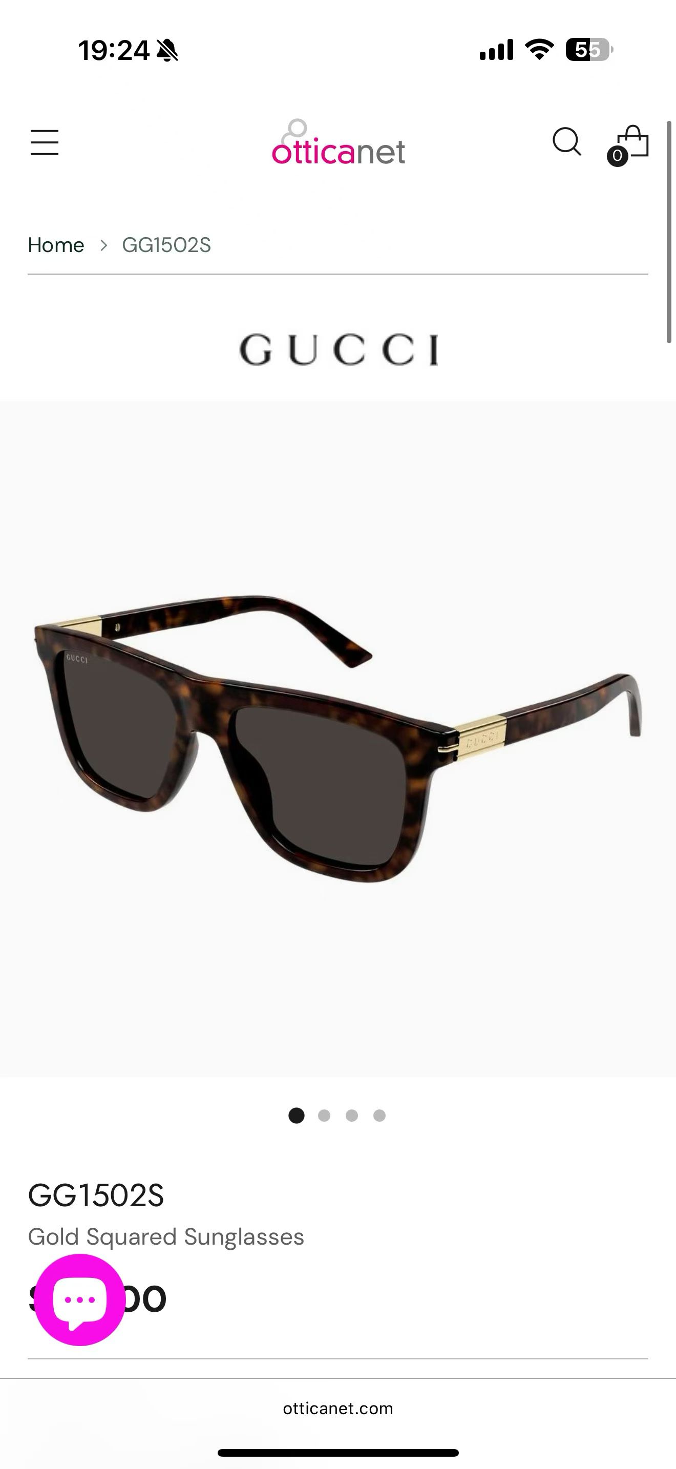 GUCC*✨✨MODEL：GG 1502S✨✨✨ SIZE：54口18-145✨✨ ✨