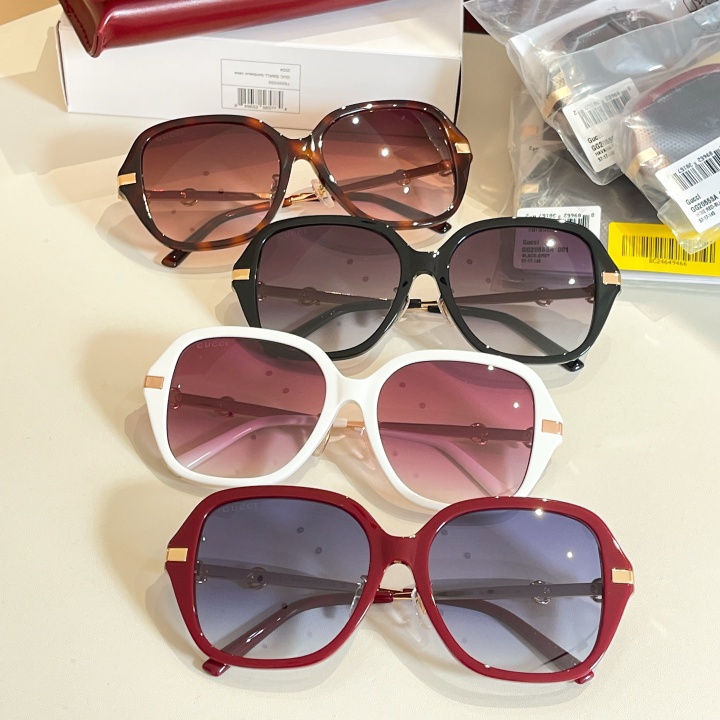 GUCC*✨✨MODEL：GG2055SA✨✨✨ SIZE：57口17-145✨✨ ✨高版本～～