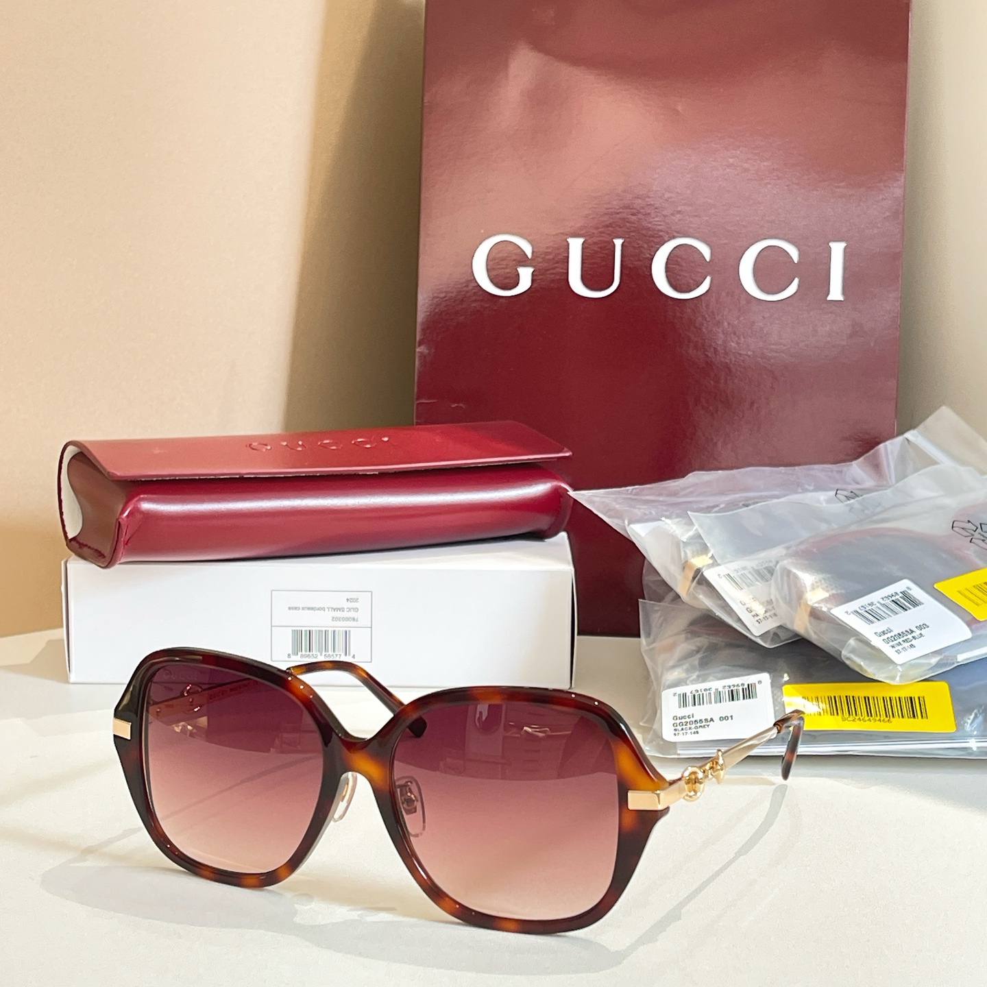 GUCC*✨✨MODEL：GG2055SA✨✨✨ SIZE：57口17-145✨✨ ✨高版本～～