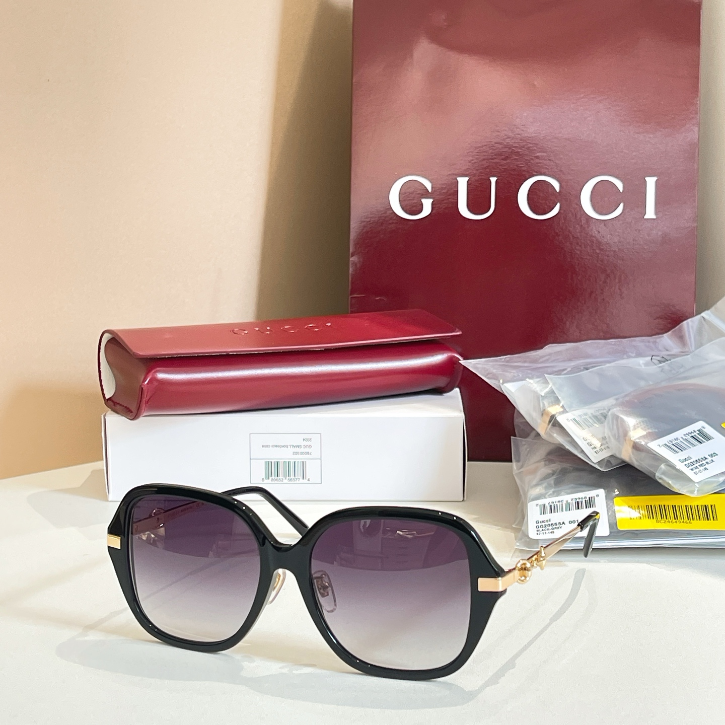 GUCC*✨✨MODEL：GG2055SA✨✨✨ SIZE：57口17-145✨✨ ✨高版本～～