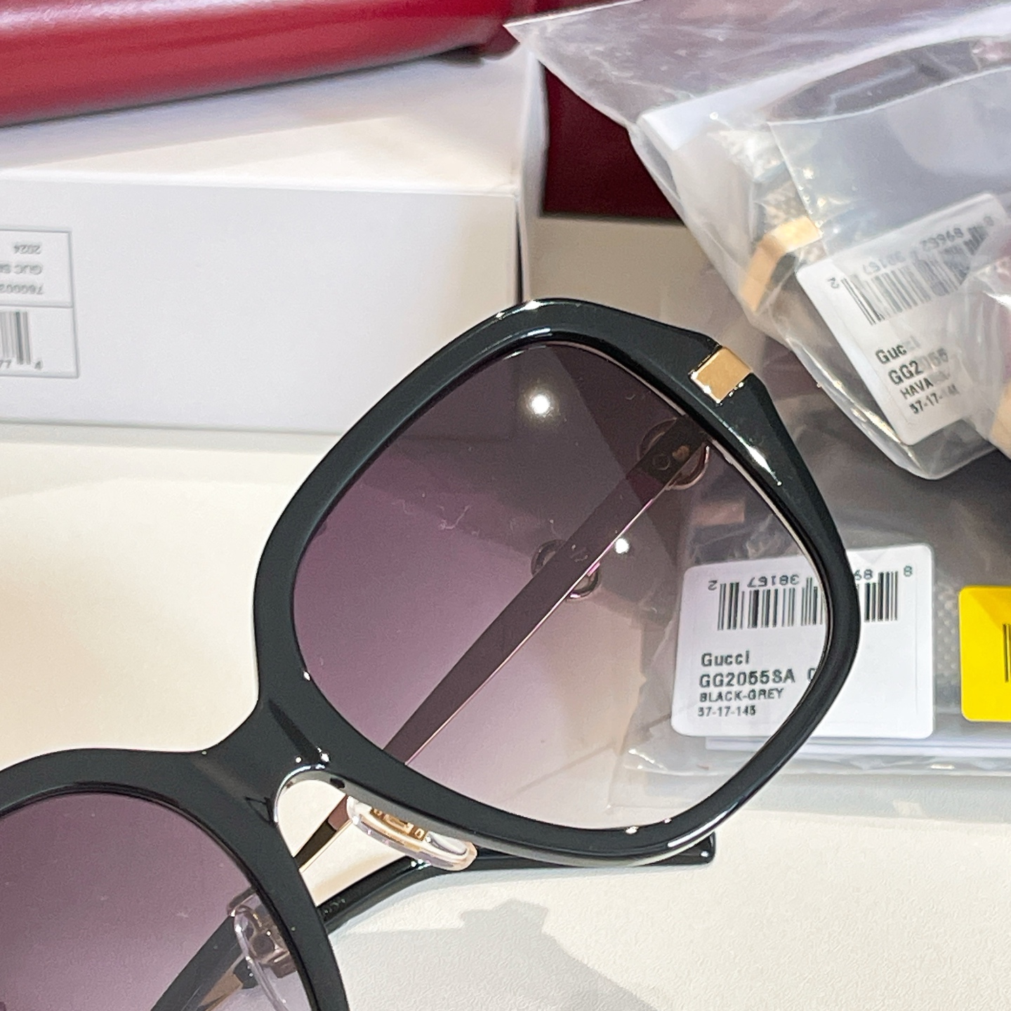 GUCC*✨✨MODEL：GG2055SA✨✨✨ SIZE：57口17-145✨✨ ✨高版本～～