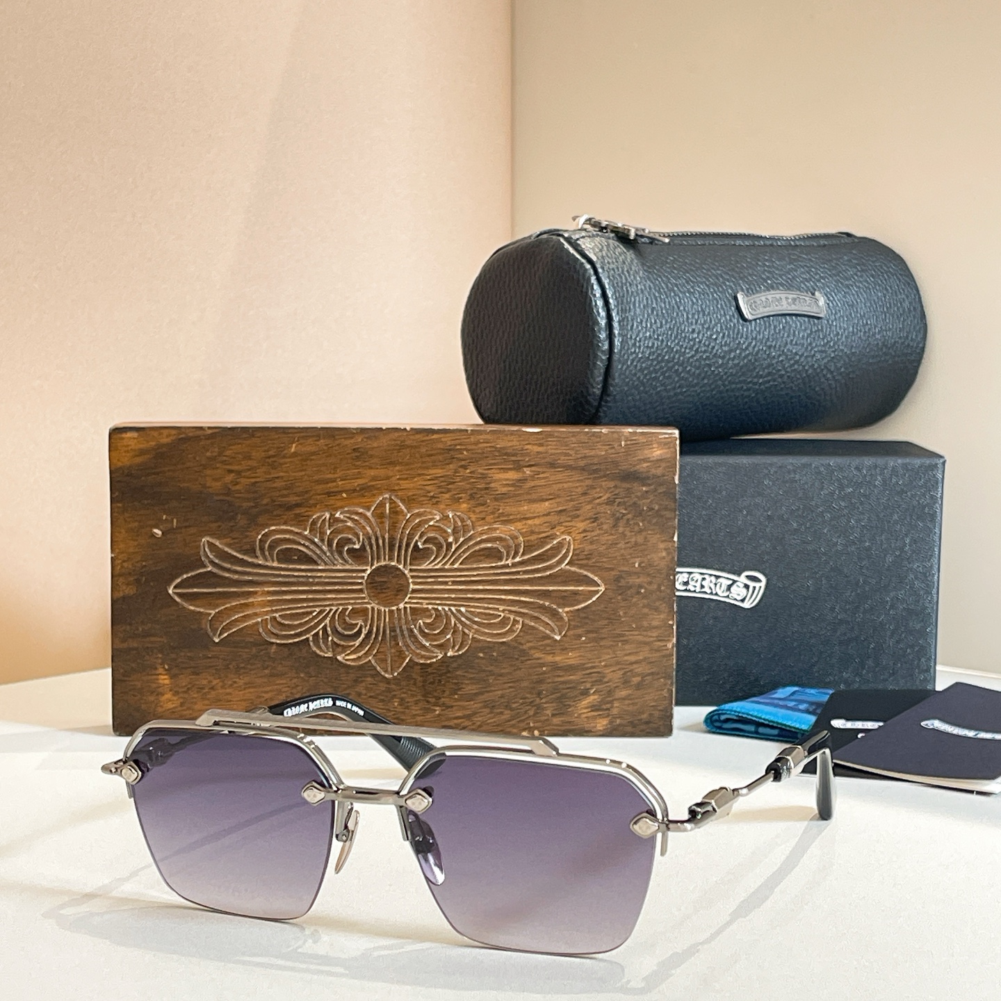 CHROME HEART*⚜️⚜️⚜️MODEL：BIDI ESEM⚜️⚜️⚜️SIZE：57口18-1