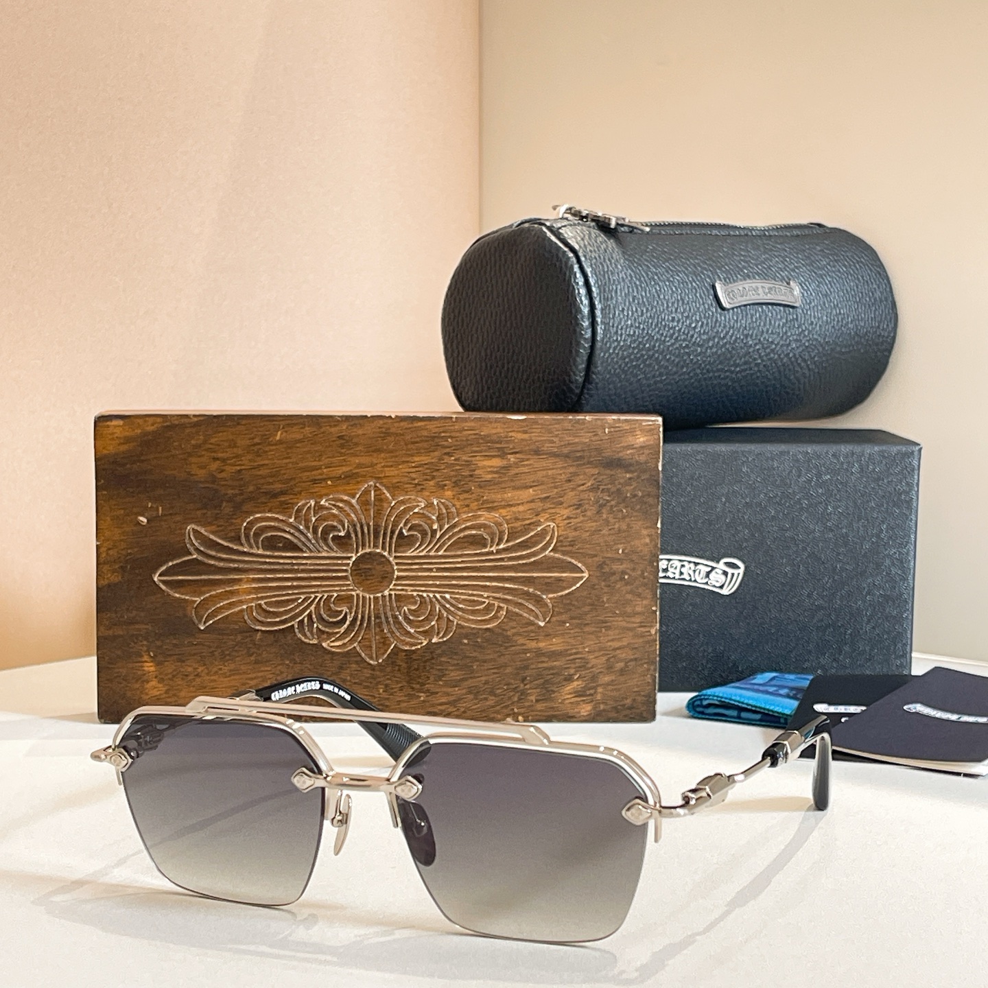 CHROME HEART*⚜️⚜️⚜️MODEL：BIDI ESEM⚜️⚜️⚜️SIZE：57口18-1