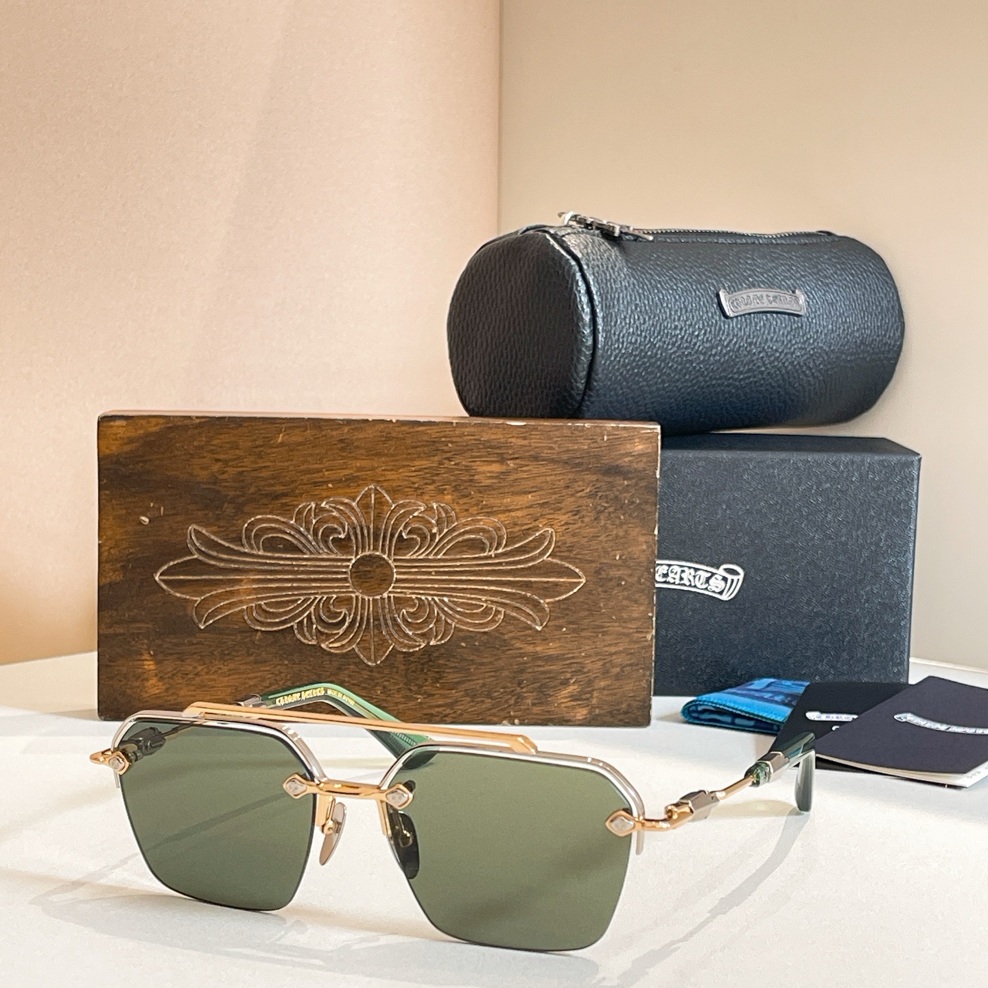 CHROME HEART*⚜️⚜️⚜️MODEL：BIDI ESEM⚜️⚜️⚜️SIZE：57口18-1