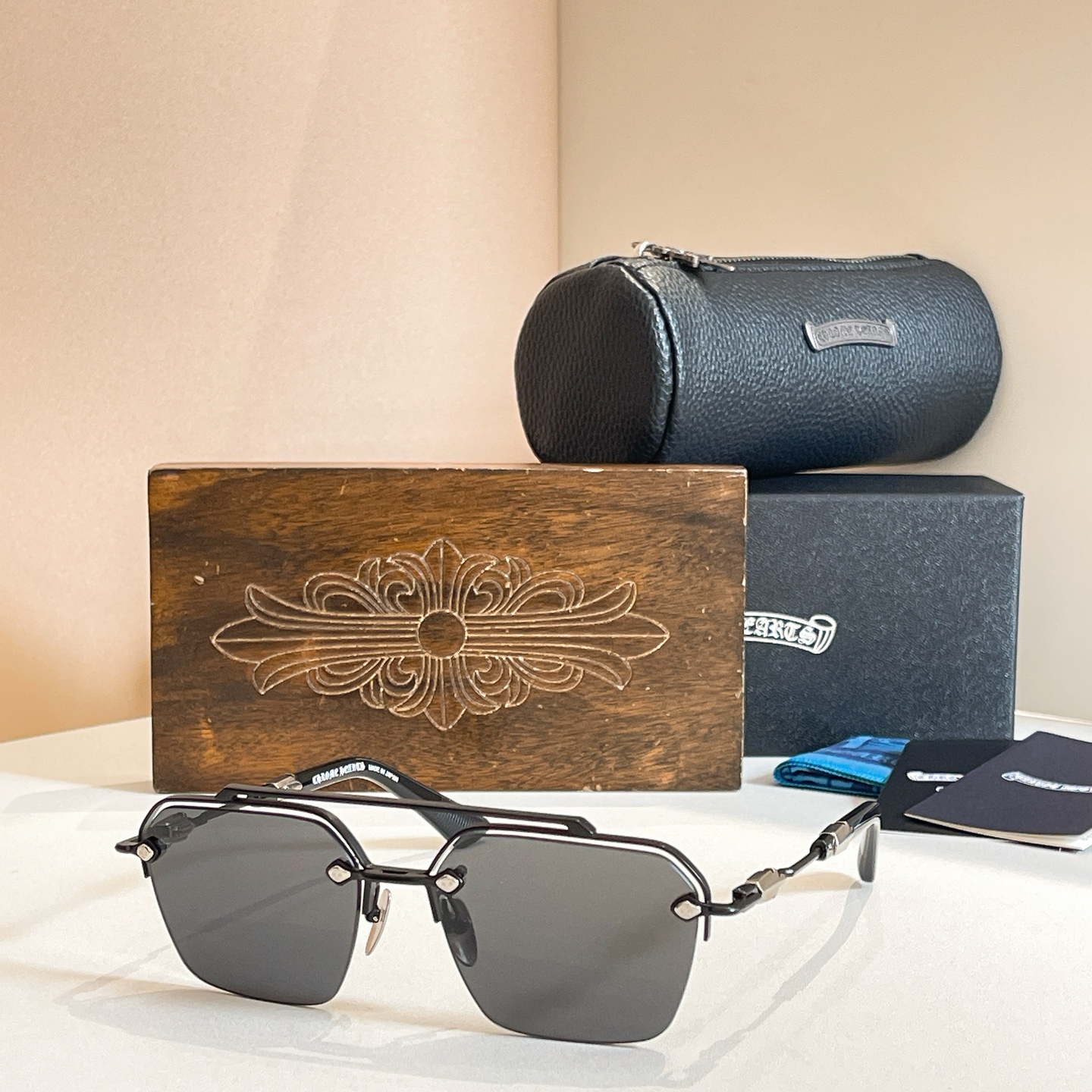 CHROME HEART*⚜️⚜️⚜️MODEL：BIDI ESEM⚜️⚜️⚜️SIZE：57口18-1