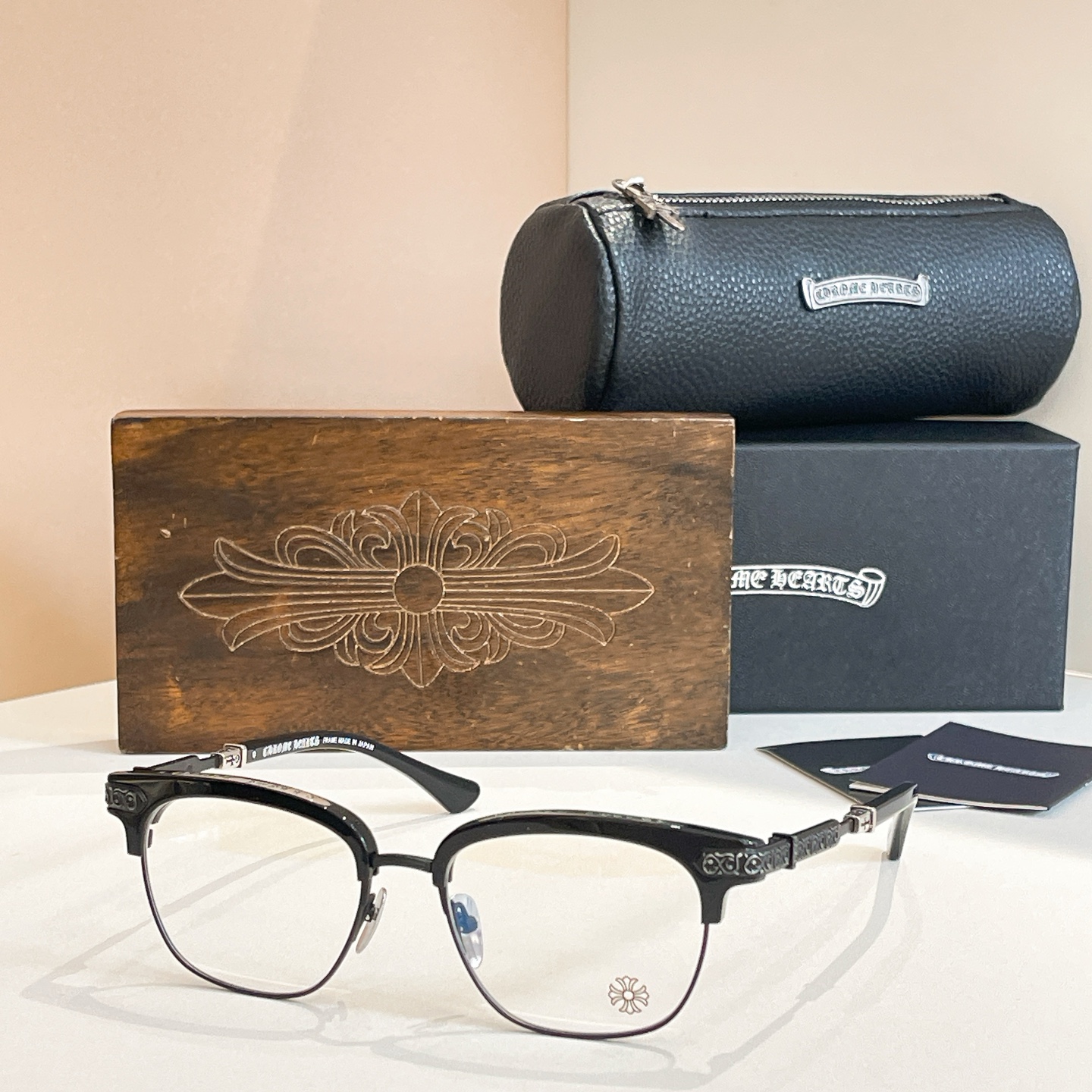 CHROME HEART*⚜️⚜️⚜️MODEL：VERTICAL SMILE⚜️⚜️⚜️SIZE：54