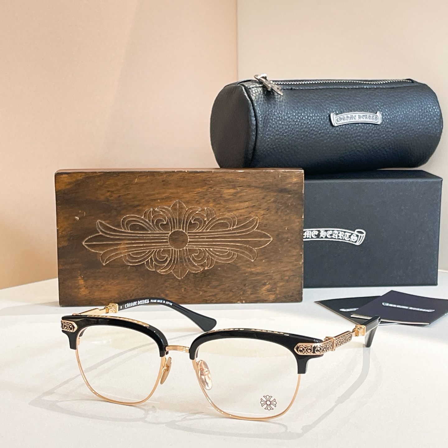 CHROME HEART*⚜️⚜️⚜️MODEL：VERTICAL SMILE⚜️⚜️⚜️SIZE：54