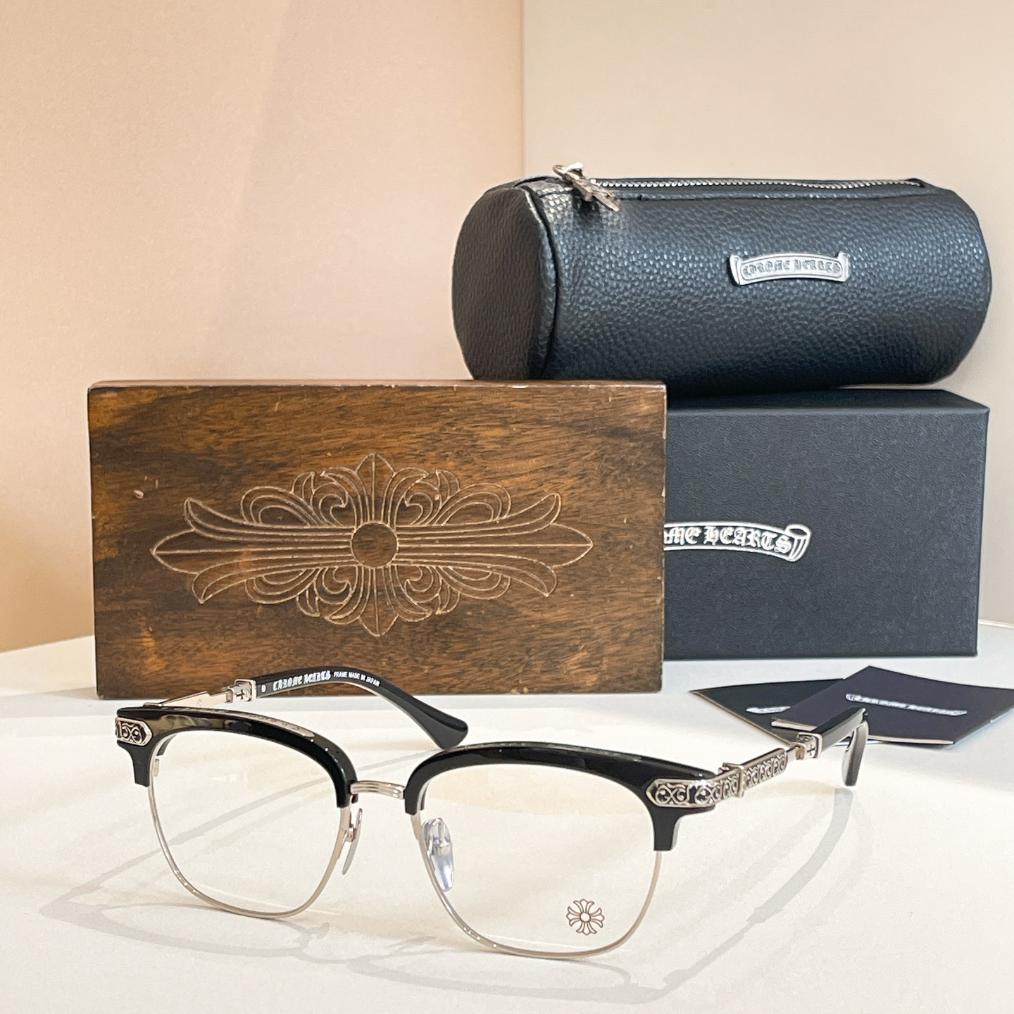 CHROME HEART*⚜️⚜️⚜️MODEL：VERTICAL SMILE⚜️⚜️⚜️SIZE：54