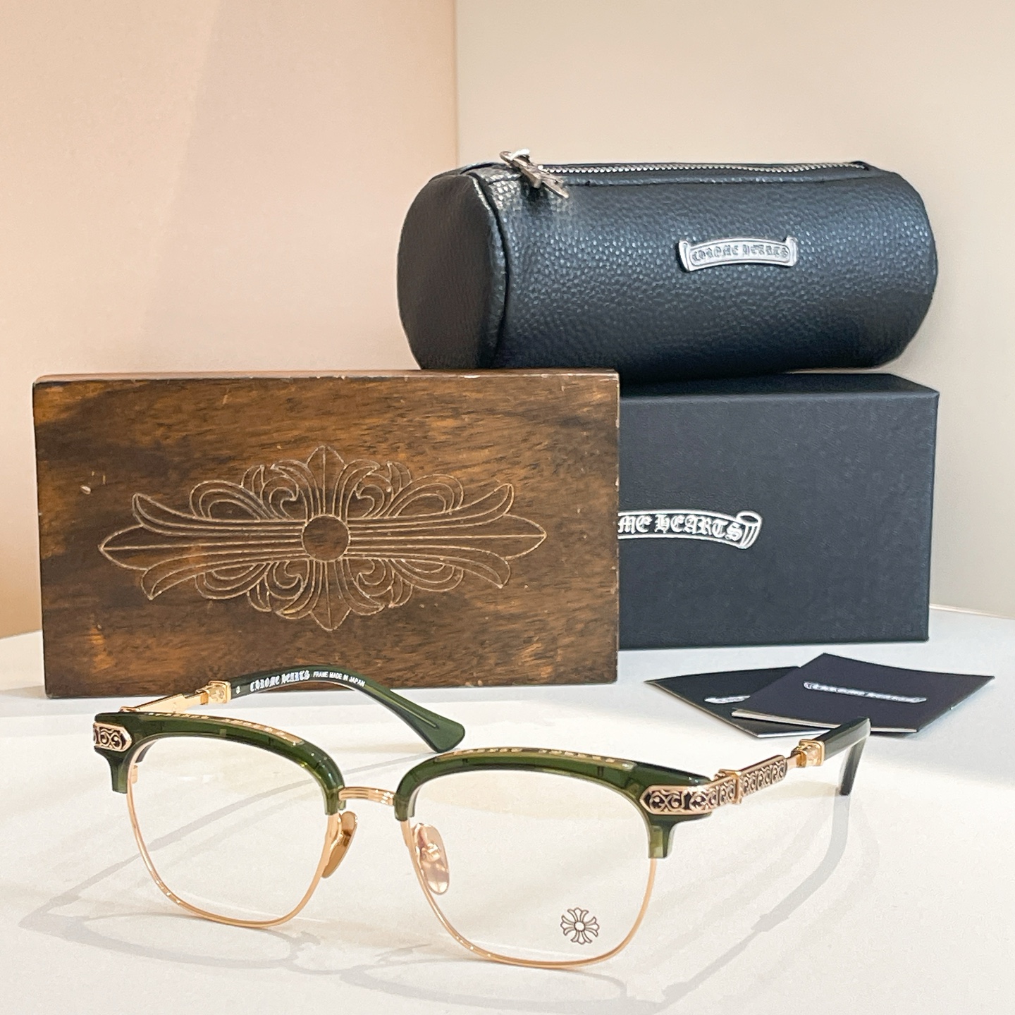 CHROME HEART*⚜️⚜️⚜️MODEL：VERTICAL SMILE⚜️⚜️⚜️SIZE：54