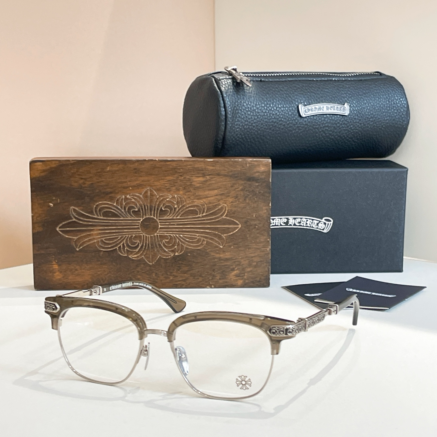 CHROME HEART*⚜️⚜️⚜️MODEL：VERTICAL SMILE⚜️⚜️⚜️SIZE：54