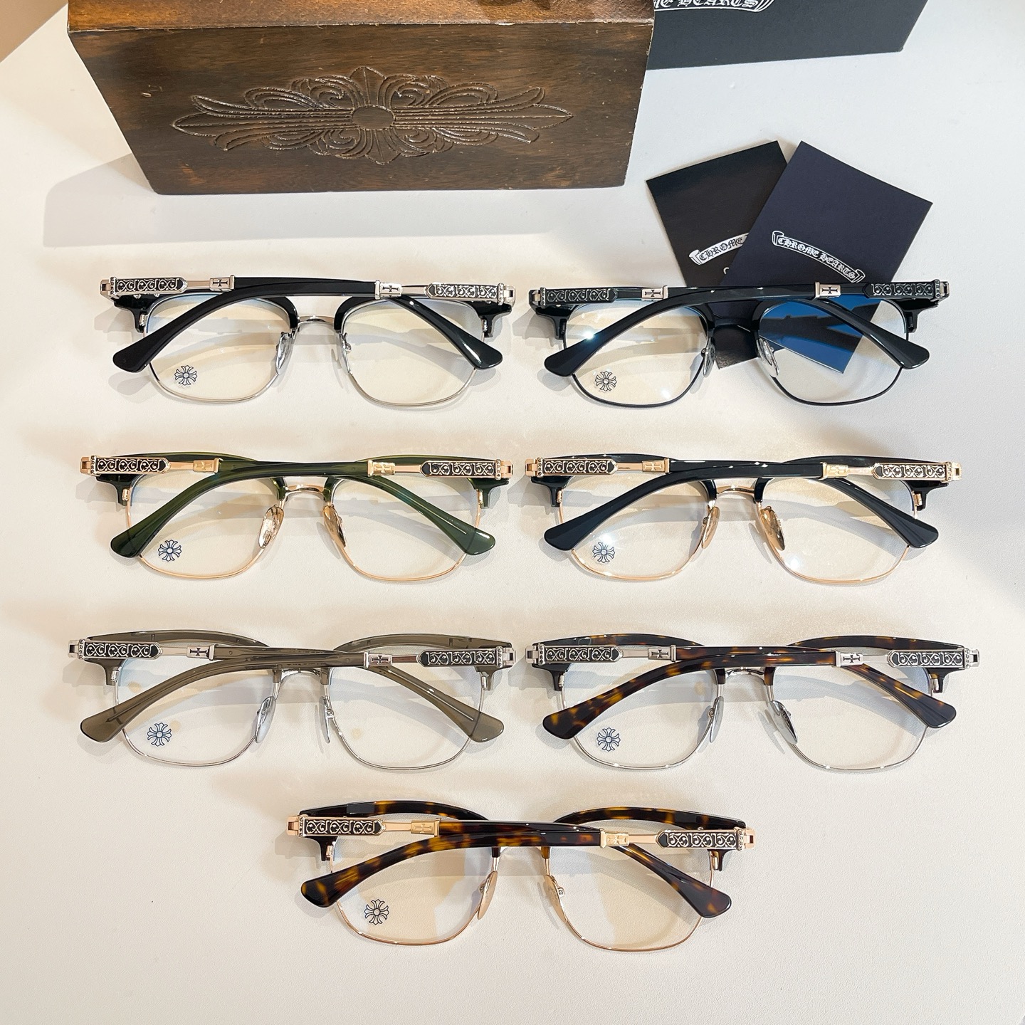 CHROME HEART*⚜️⚜️⚜️MODEL：VERTICAL SMILE⚜️⚜️⚜️SIZE：54