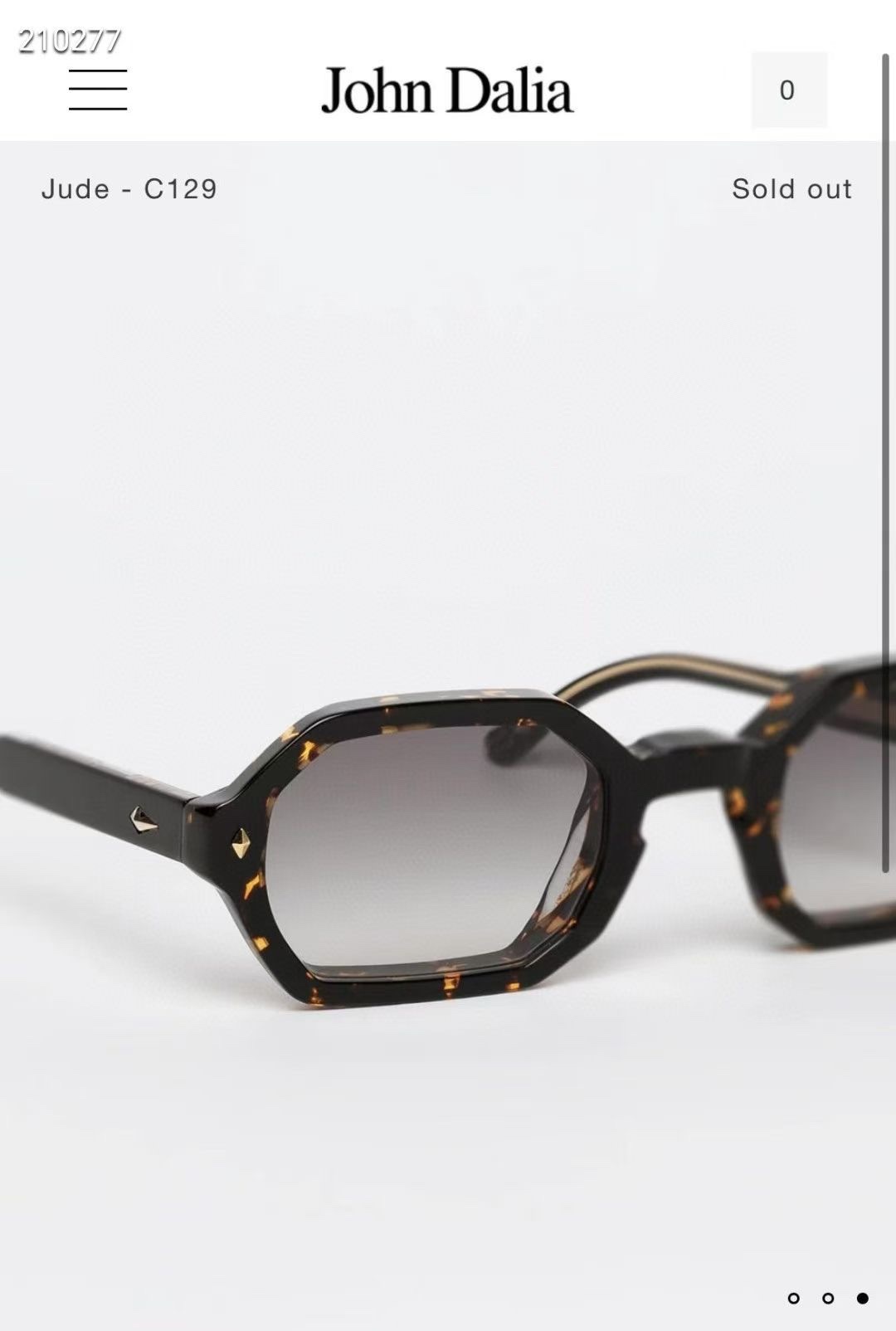 John Daila🌟🌟🌟MODEL: JUDE🌟🌟🌟SIZE: 51口26-144🌟🌟🌟配送盒子～～