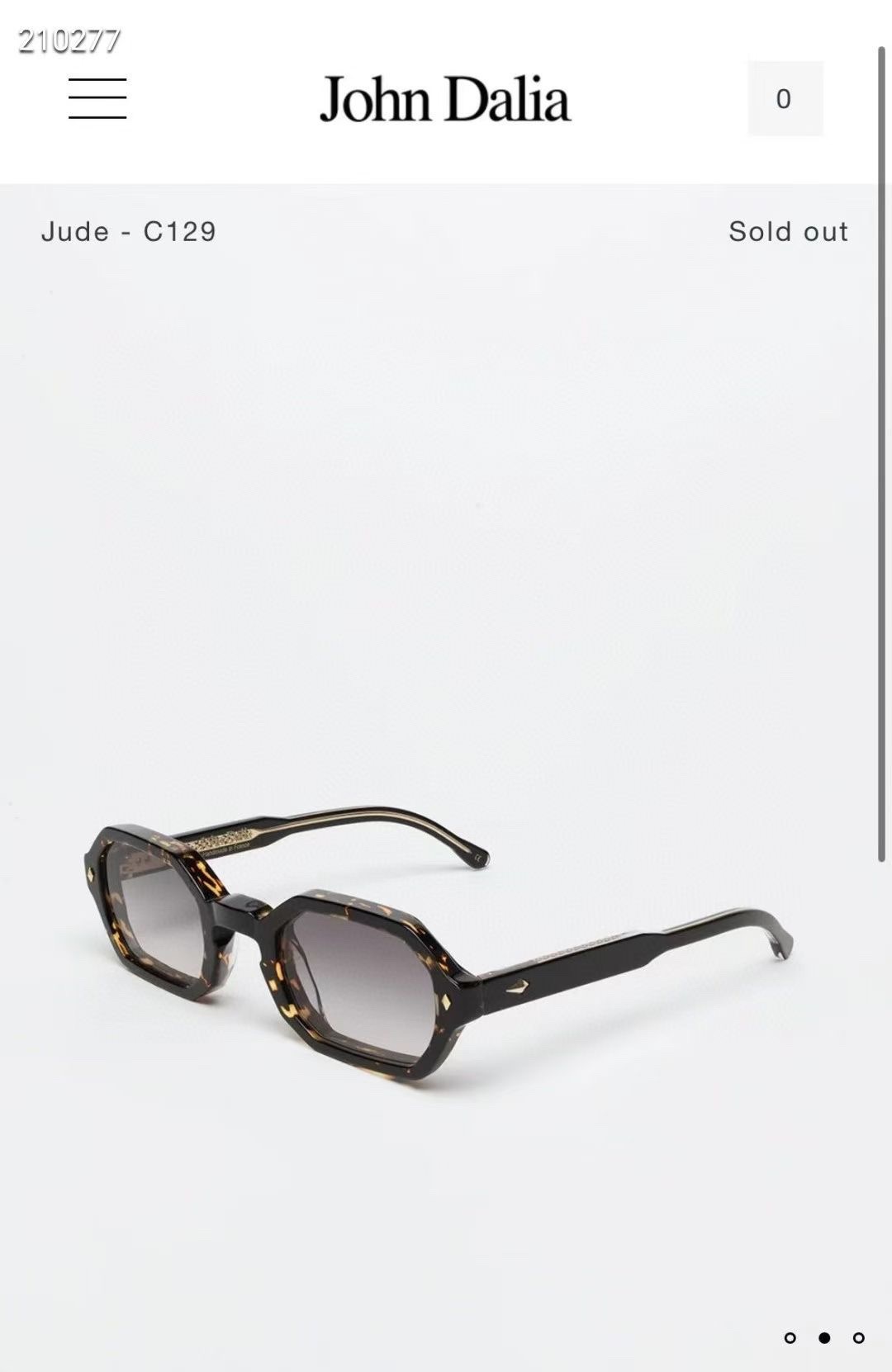 John Daila🌟🌟🌟MODEL: JUDE🌟🌟🌟SIZE: 51口26-144🌟🌟🌟配送盒子～～