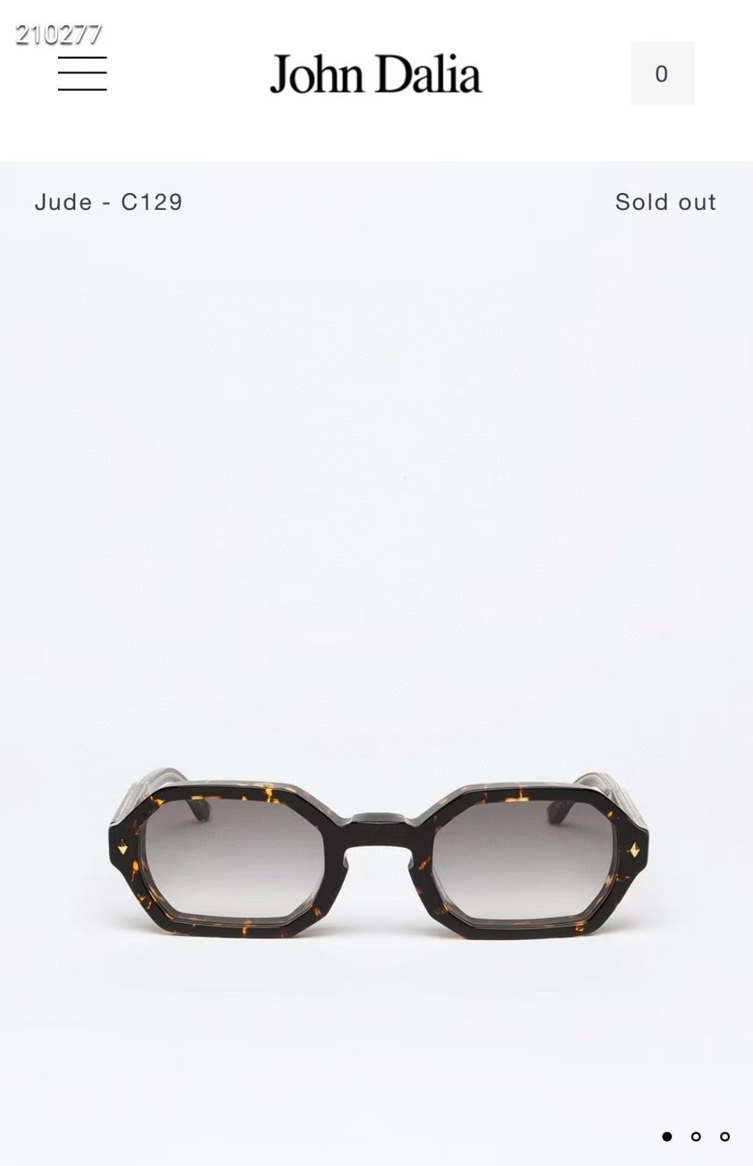 John Daila🌟🌟🌟MODEL: JUDE🌟🌟🌟SIZE: 51口26-144🌟🌟🌟配送盒子～～