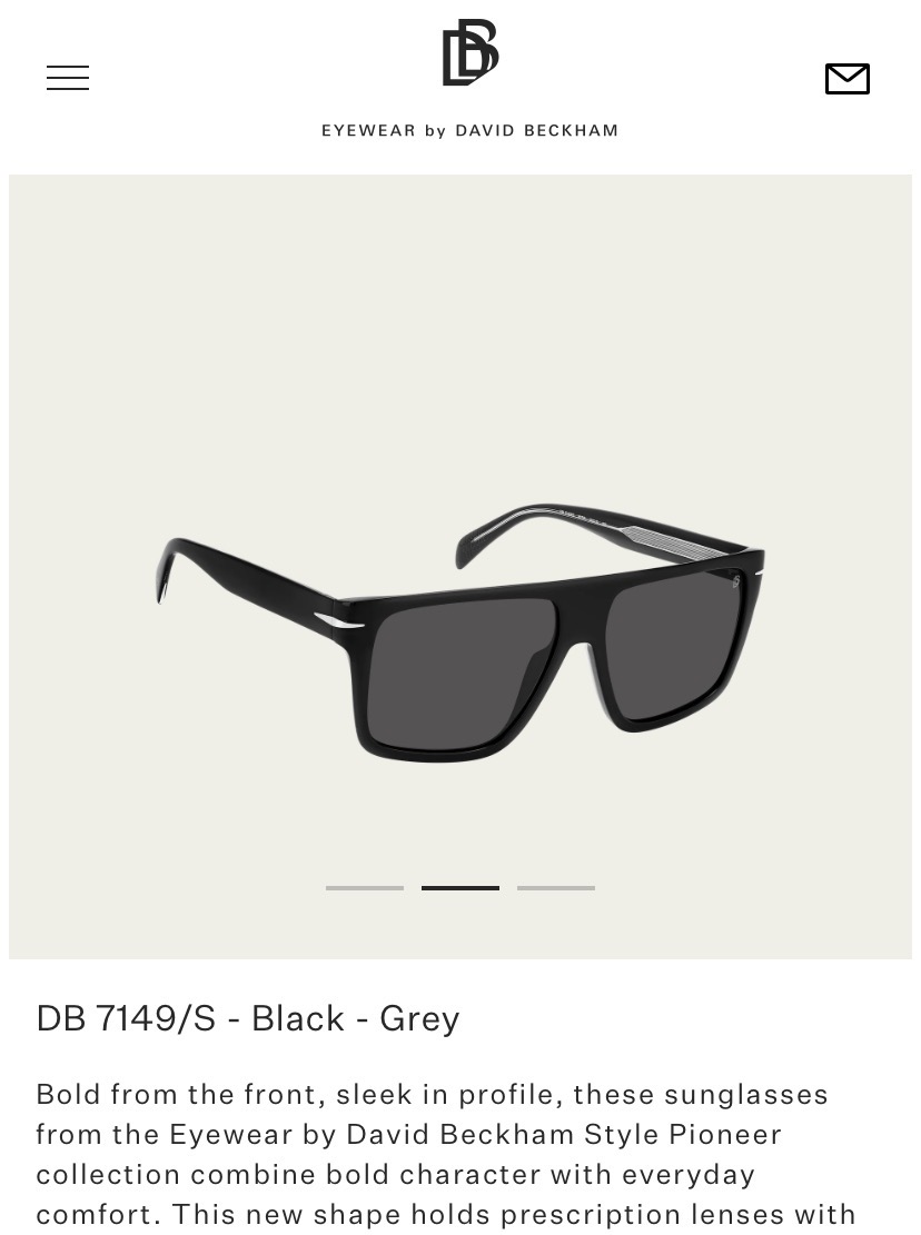 DAVID BECKHA*✨✨✨MODEL：DB7149✨✨✨SIZE：59口15-150✨✨✨