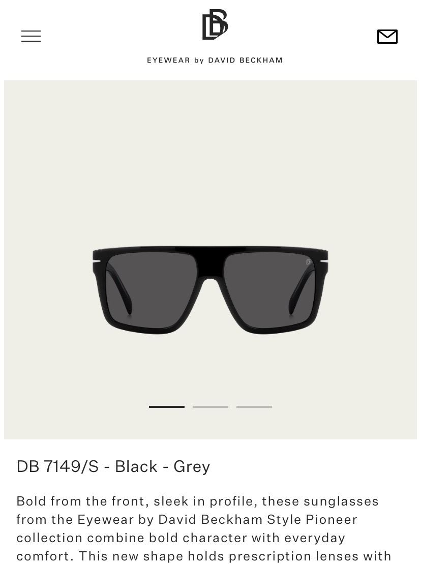 DAVID BECKHA*✨✨✨MODEL：DB7149✨✨✨SIZE：59口15-150✨✨✨