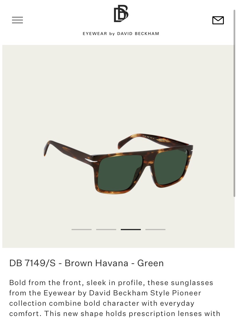 DAVID BECKHA*✨✨✨MODEL：DB7149✨✨✨SIZE：59口15-150✨✨✨