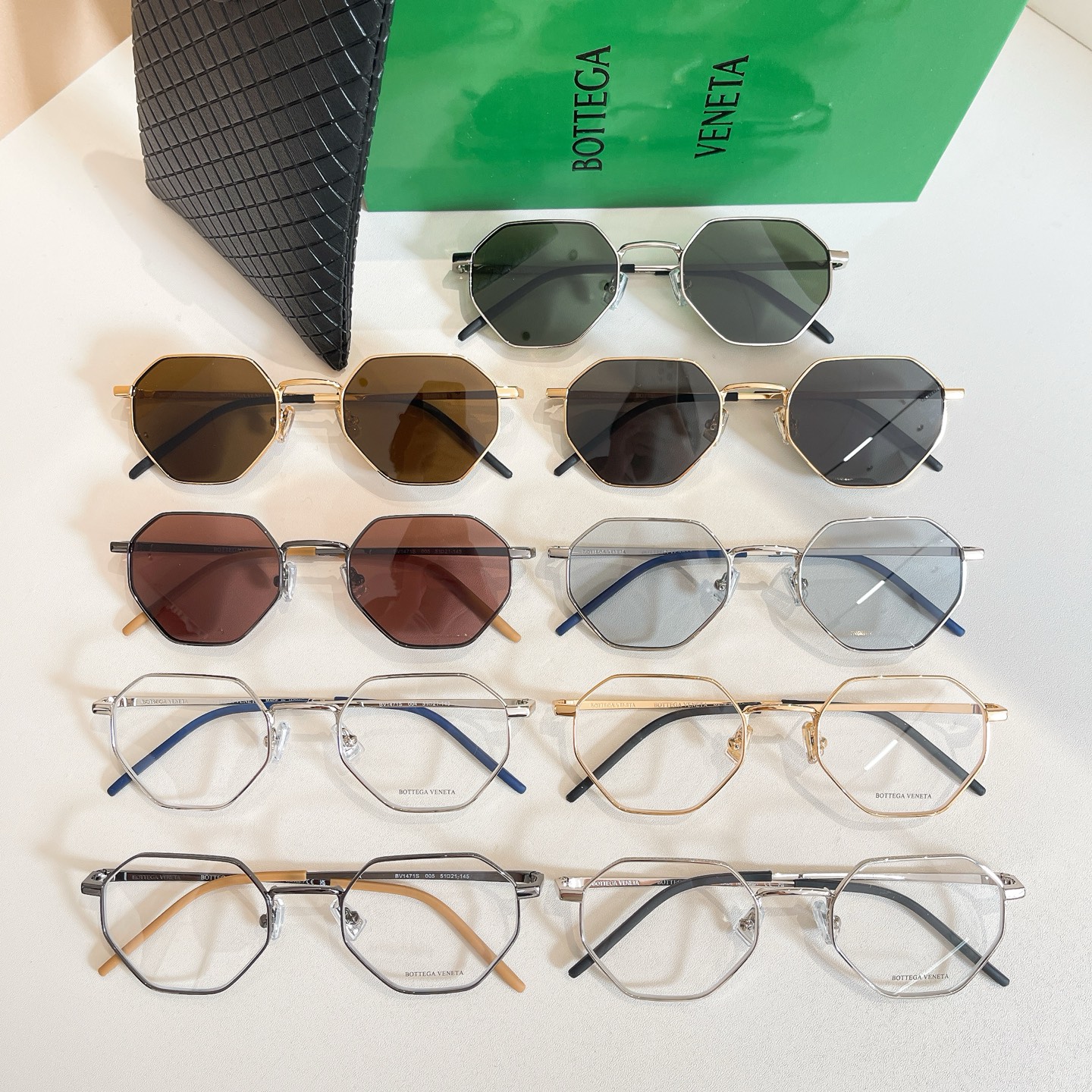 BOTTEGA VENET*🌟🌟🌟MODEL：BV1471S🌟🌟🌟SIZE：51口21-145🌟🌟🌟