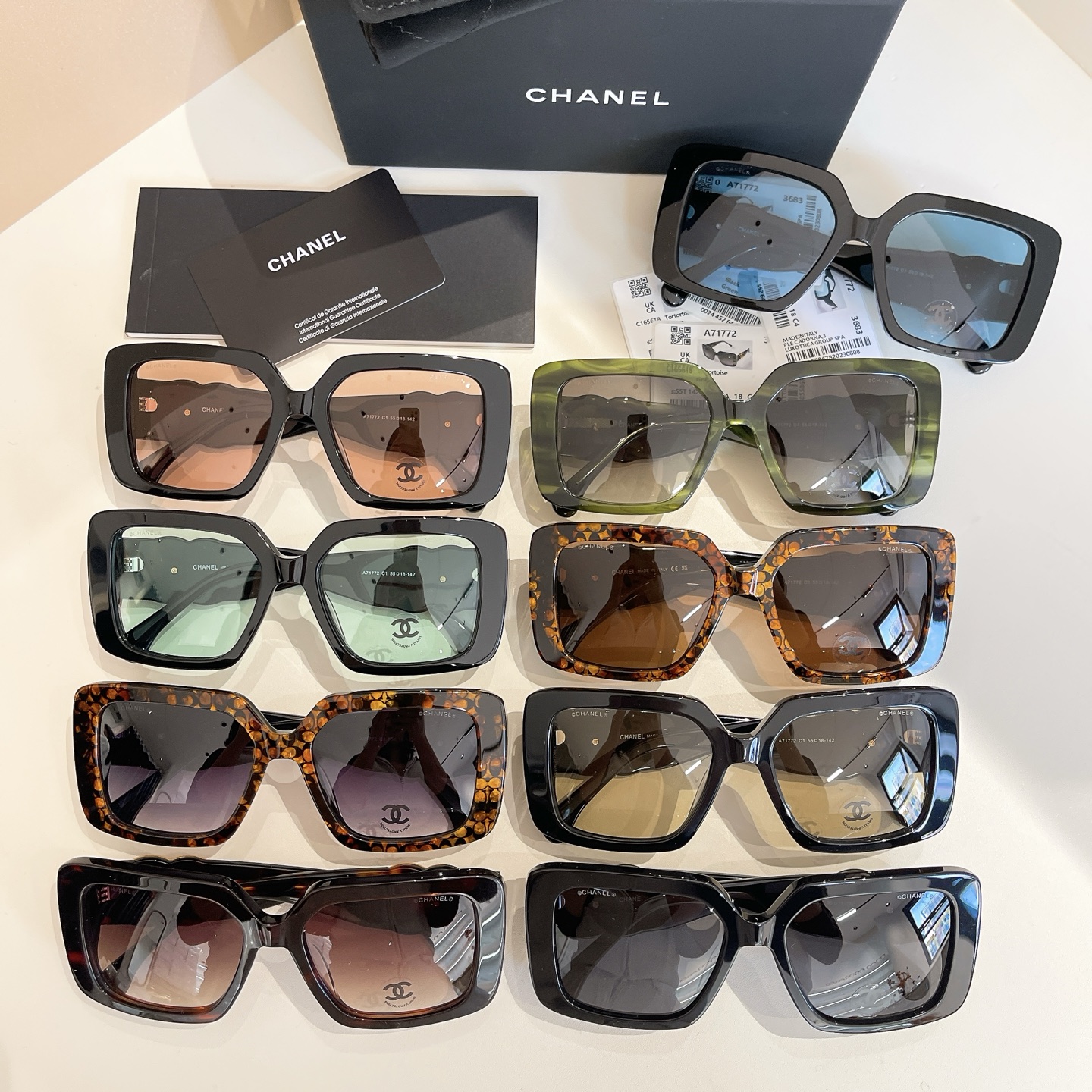 CHANE*🌸🌸🌸MODEL：A71772🌸🌸🌸SIZE：55口18-142🌸🌸🌸