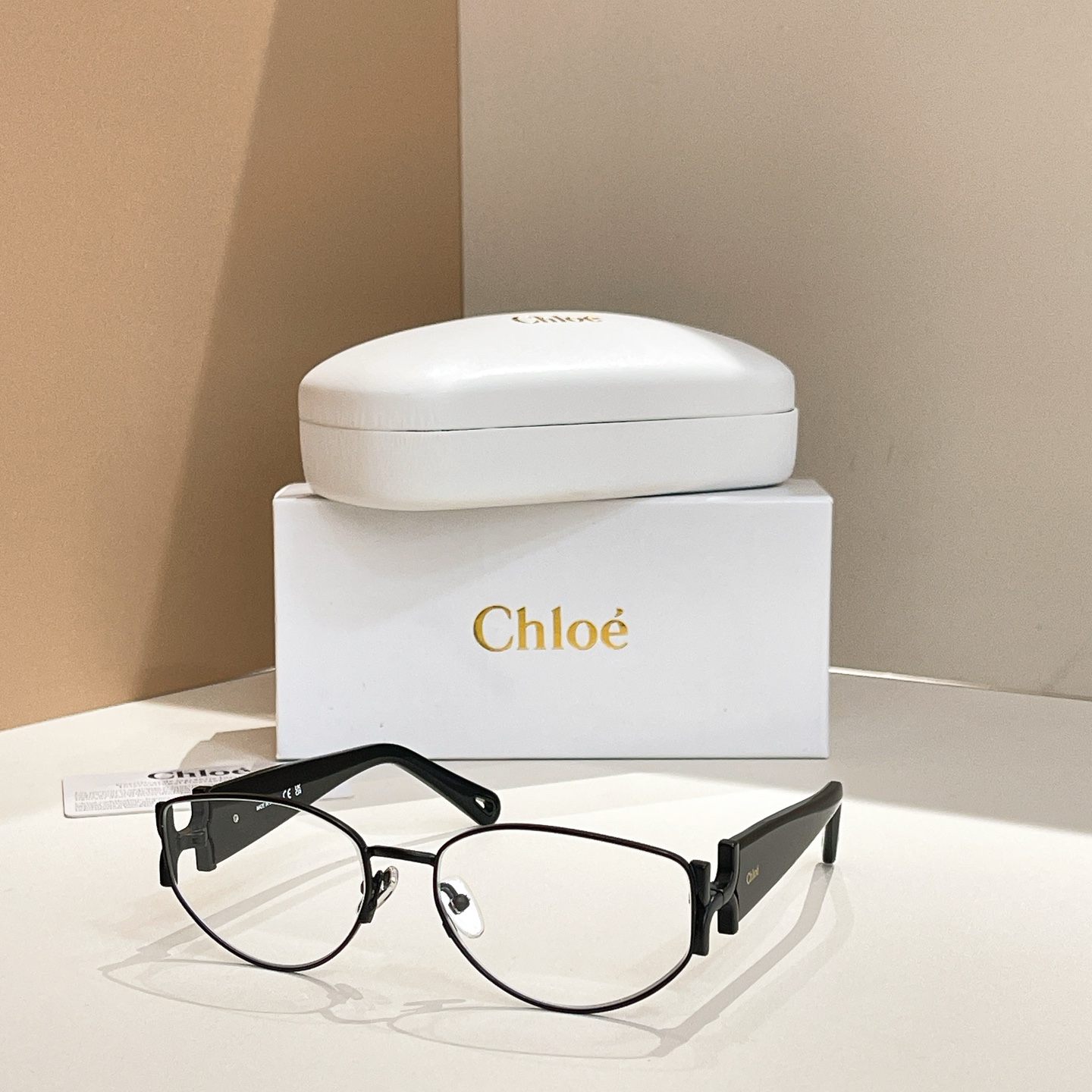 Chloé Eyewear Metal Full Rim Oval