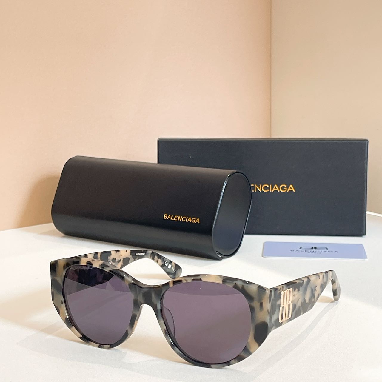 Balenciaga Sunglasses Acetate Cat Eye