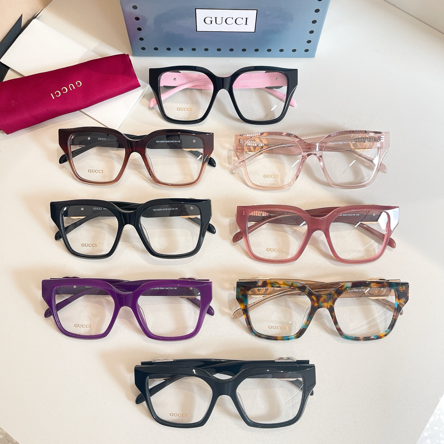GUCC* MODELO: GG1023S TALLA: 54口18-145