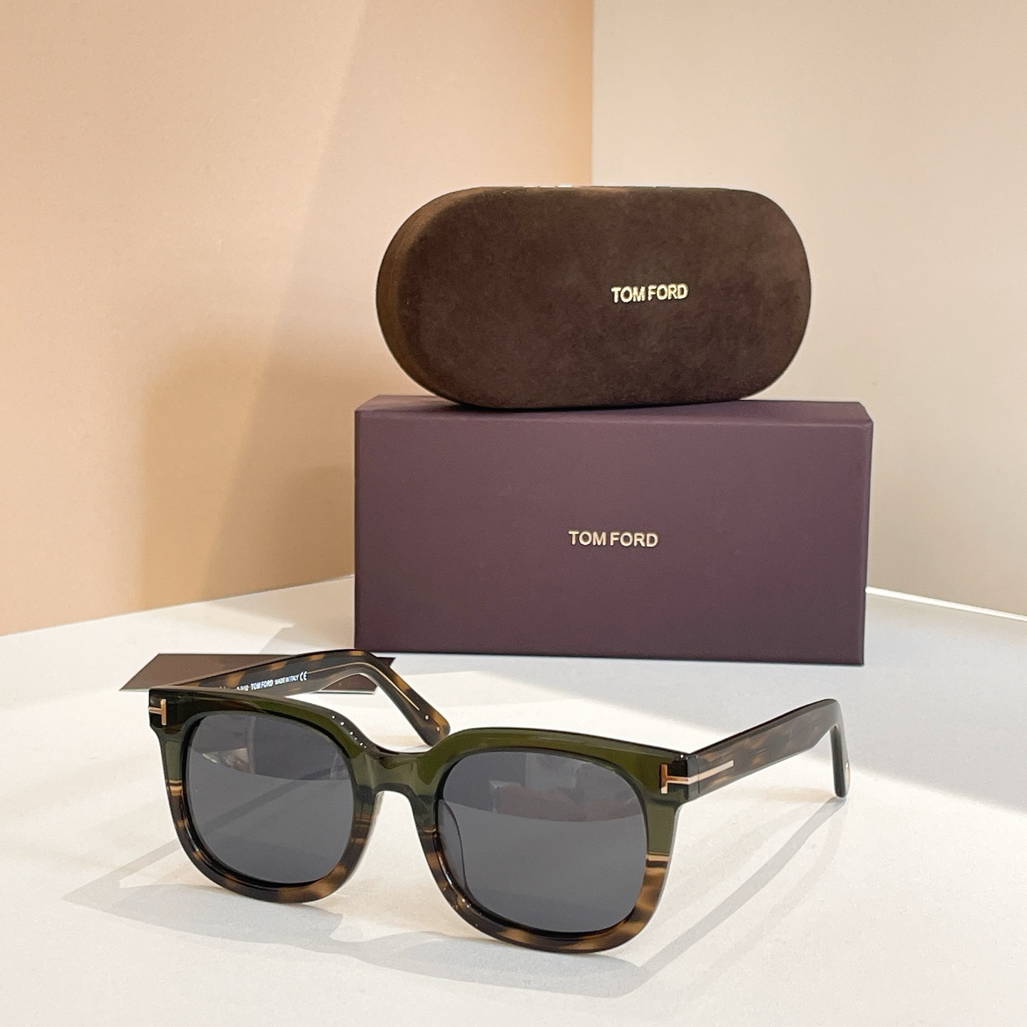 TOM FORD Sunglasses TF5179 Acetate Square