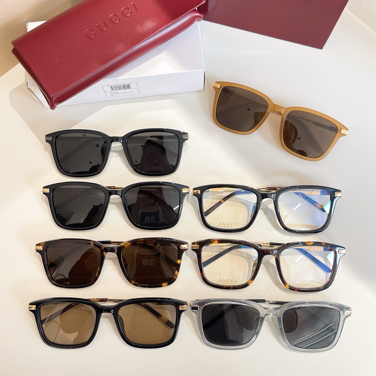 GUCC*🐝🐝🐝MODEL：GG2246SK🐝🐝🐝SIZE：55口19-145🐝🐝🐝