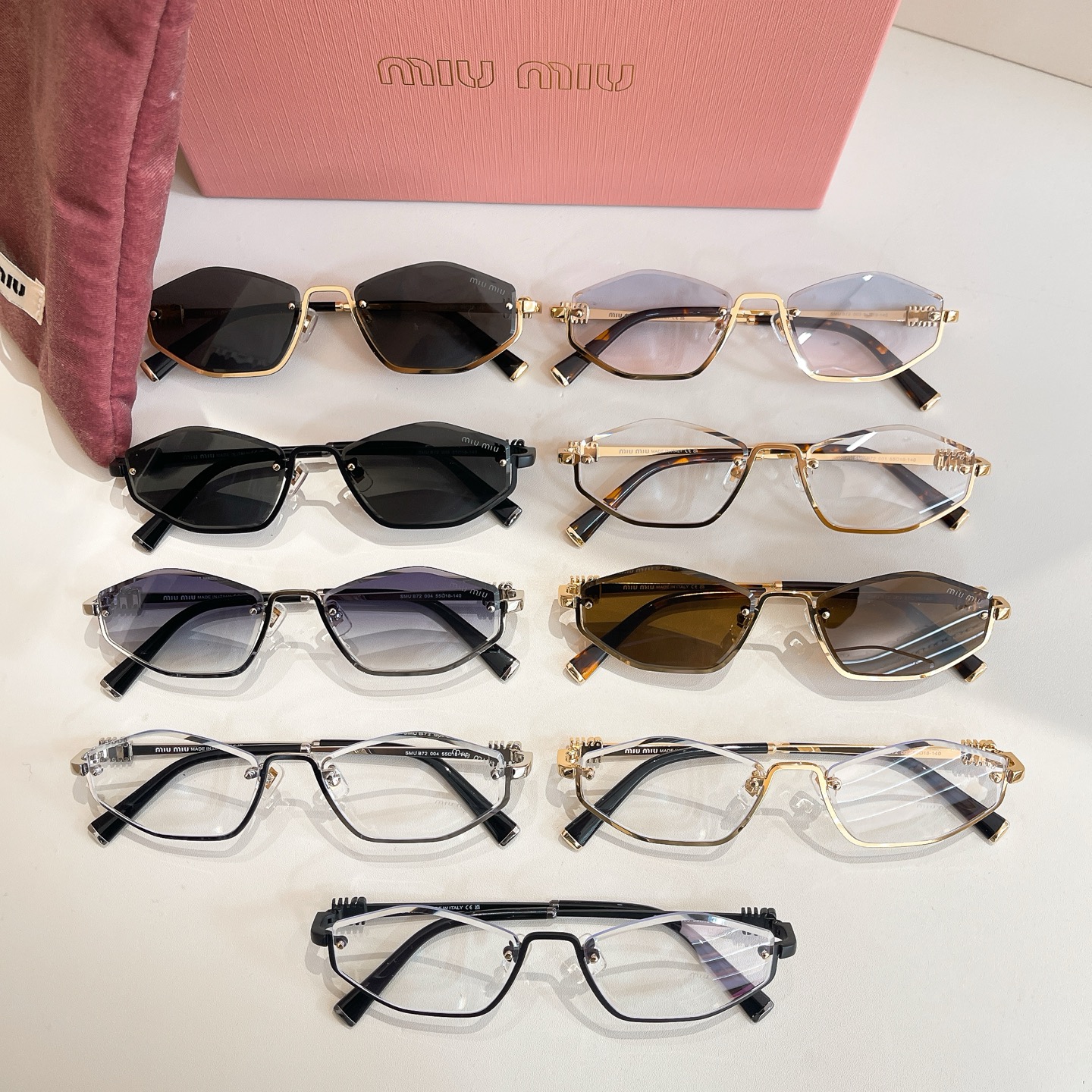 MIU MI*🎀🎀🎀MODEL：SMU B72🎀🎀🎀SIZE：55口18-140🎀🎀🎀